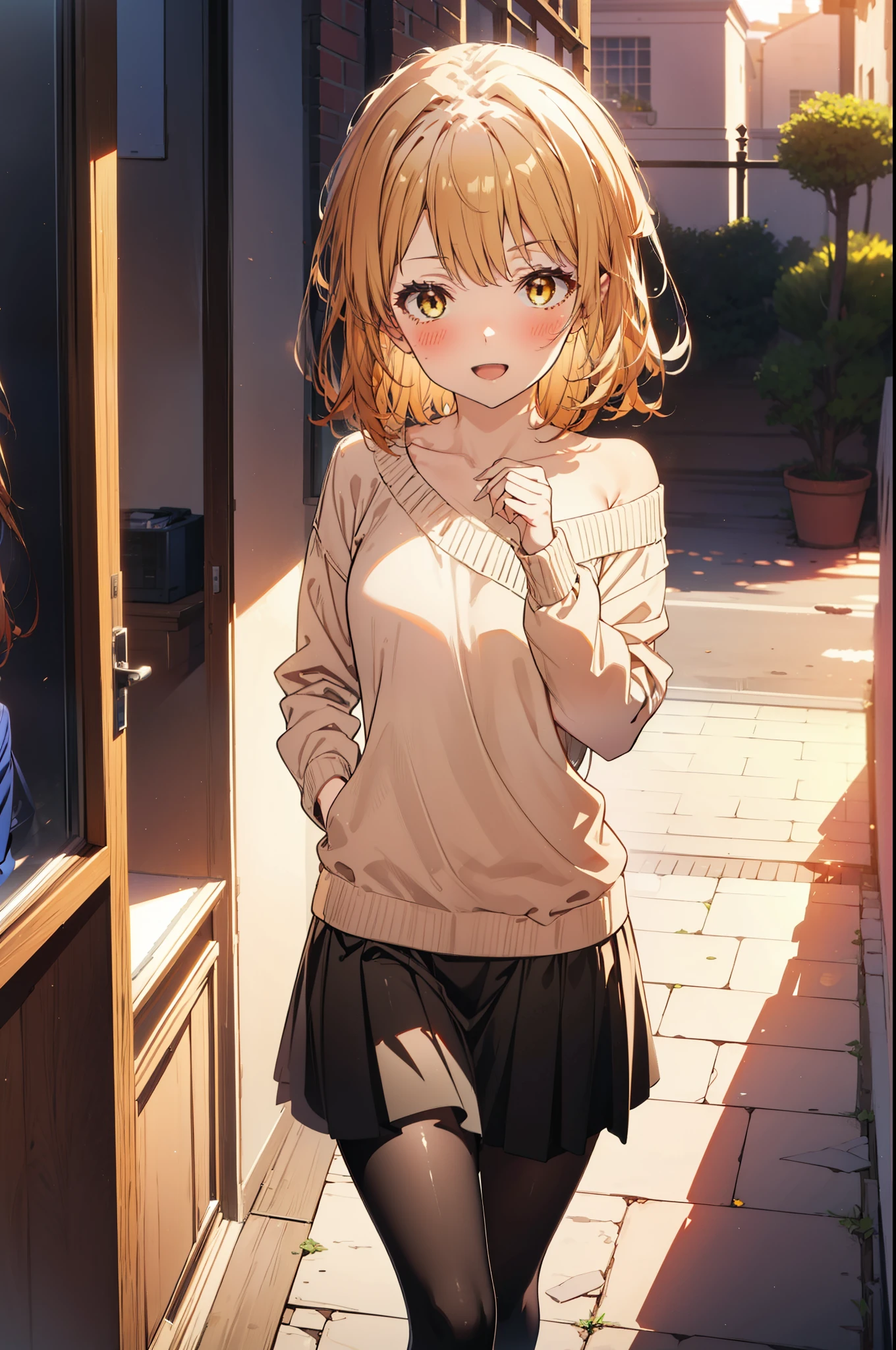 , Jumper skirt, Pee, Are crying　