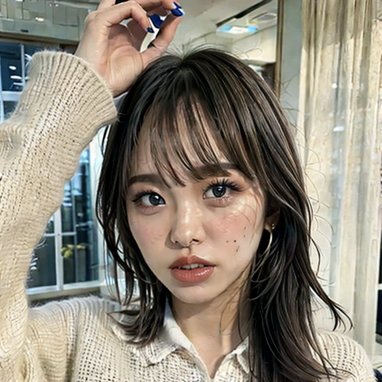 (masterpiece, best quality:1.2), 1girl, solo, beautiful teeth, beautiful face, glossy lip