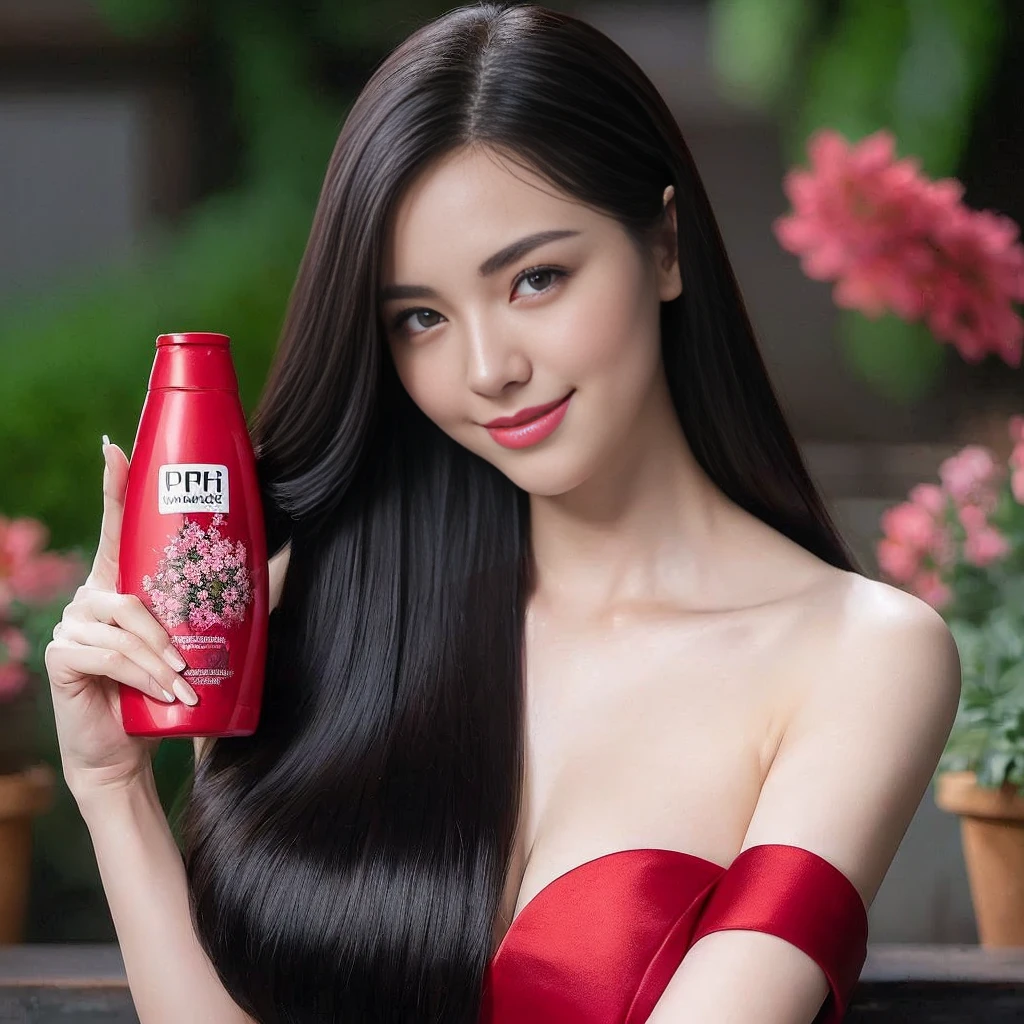 (best quality, masterpiece, ultra high resolution), (8k wallpaper, high-definition, HDR, RAW), (hyperrealistic), (authenticity: 1.4), (full body shot), 3girl, ((18 year old girl)), ((long straight black hair)), ((Pretty Japanese Girl)), ((Pretty face)), ((Tight clothes)), ((Brown eyes)), ((Pale skin)), amazing ((chubby body)), female curvy long legs, thick thighs, big ass, flat tummy, ((perfect hands)), standing, forward, (((White tanktop))), (((Tight denim shorts))), ((view at viewer)),(((porcelain White skin complexion)))((Seductive smile)), ((In front of a fence at night, under the moonlight)), night illumination, moonlight illumination, divine illumination ((( standing in floral garden))) ((wearing white sneakers))