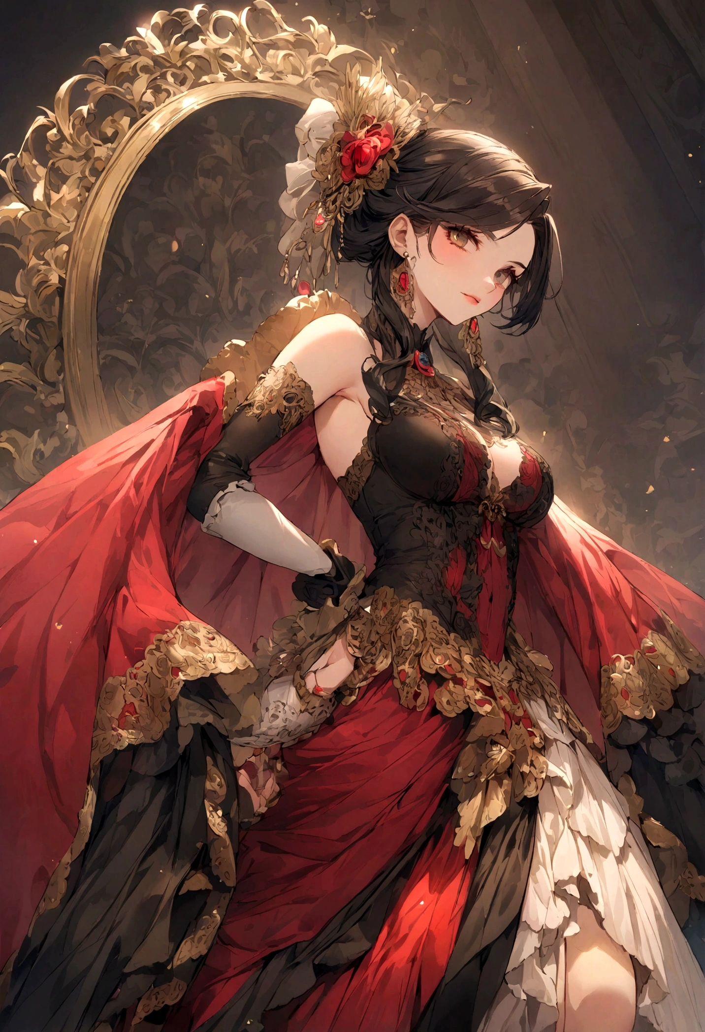 1girl,solo, best quality, masterpiece, highres, original, extremely detailed wallpaper,
