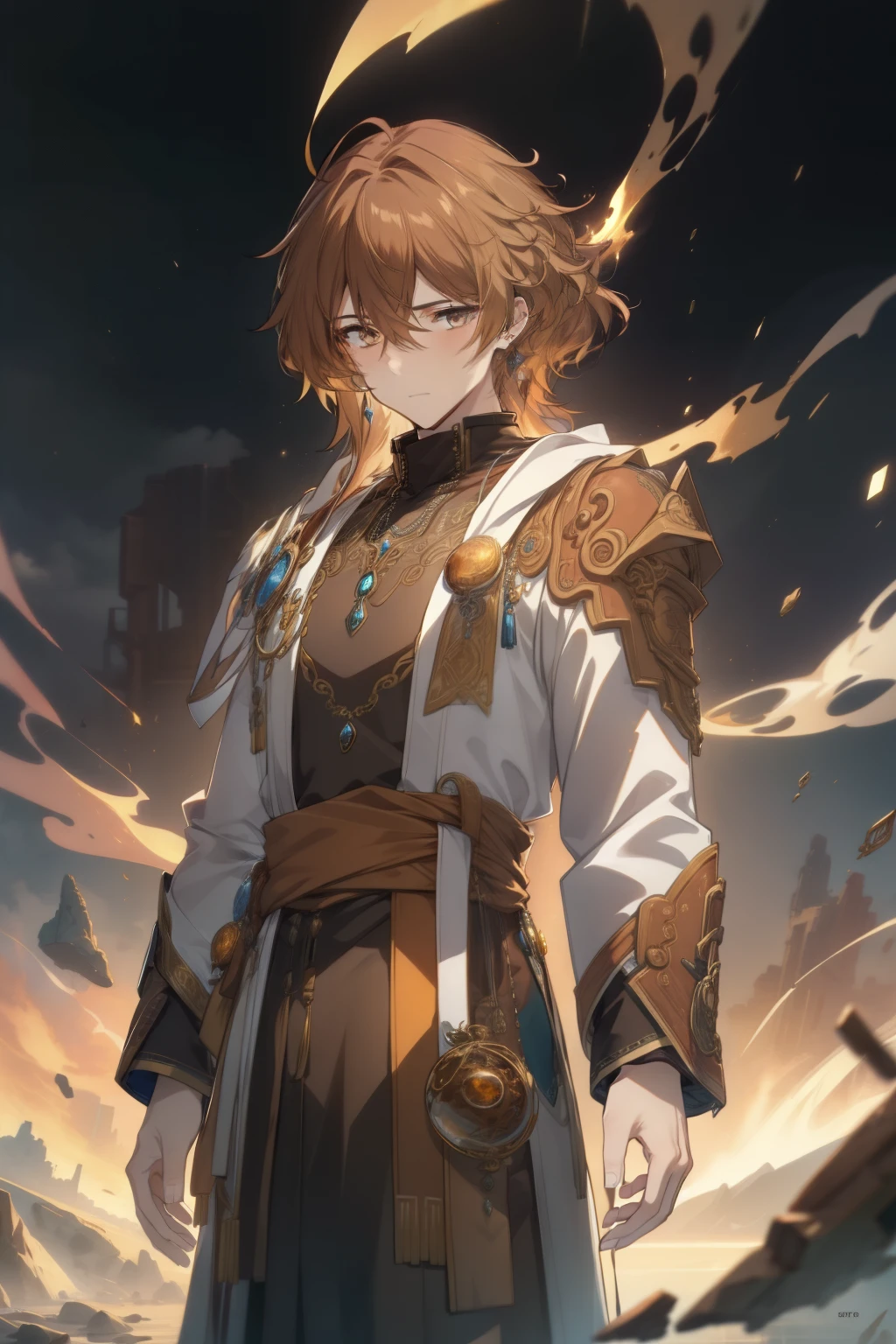 To immortalize the extraordinary spirit you embody, a sublime, high-resolution masterpiece will be crafted. This image will be rendered in a photorealistic style, boasting a resolution of 8K and raw photo quality for unrivaled detail. The subject will be illuminated by the soft, diffused light of dawn, casting a warm, ethereal glow upon your radiant features. Your long, chestnut hair cascades down your back, falling in loose waves over your shoulders. Your eyes, a captivating blend of brown and amber, shine with an inner strength that speaks volumes about your resilience.

Your outfit will consist of a crisp,