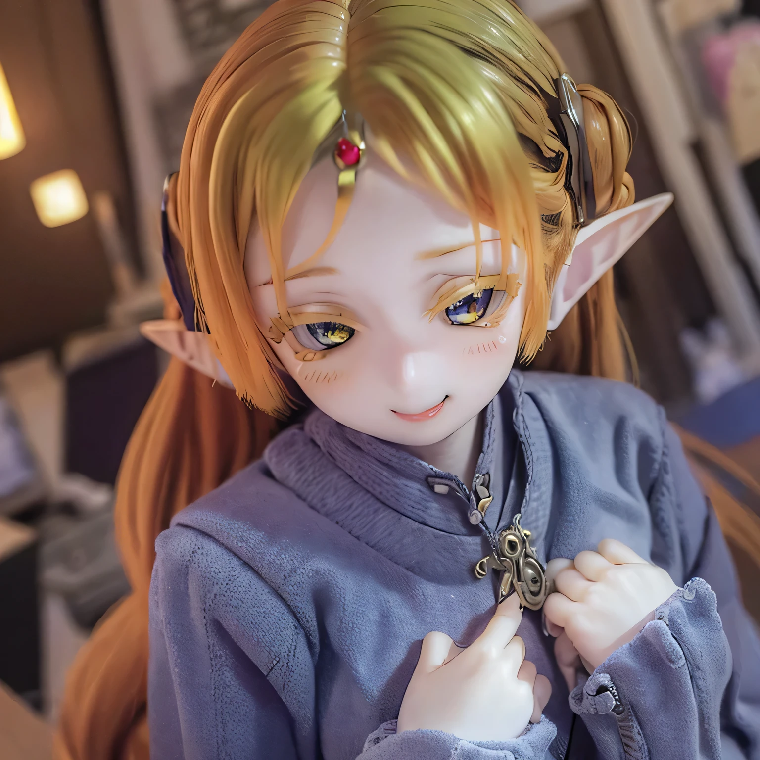 (Realistic:1.2),Beautifully detailed elves,long flowing hair,Uncle Sui from another world,At the bar,Very beautiful eyes,Pointy Ears,Flowing Cape,Dreamy Background,Mysterious atmosphere,Soft lighting,Subtle reflection,Expressive facial features,Elven Jewelry,Enchanting forest scenery,Captivating color palette,Vibrant atmosphere,Mysterious Aura,Magical Essence,Elven inscriptions,Hidden Symbols,Whimsical elements,Glowing particles,Fiery sparks,Dancing Shadows,Graceful posture,Attractive gaze,Captivating smile,Sublime Beauty,Extraordinary charisma,Otherworldly Beings(((((((casual)))))))
blonde