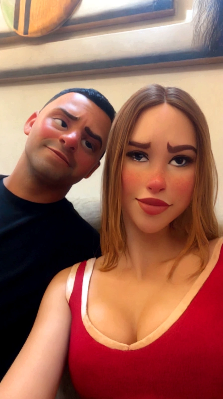 Um pai e uma filha, a filha tem 7 anos e se chama Katyten. O pai se chama Efrain e tem 30 anos. Katylen is a child of plants. Both are models. The father is a superhero. Lindo e maravilhoso. And the daughter tbm is beautiful.