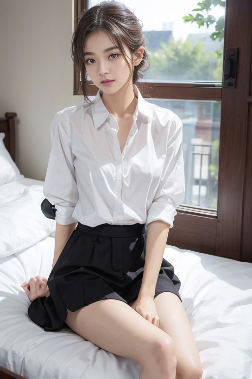 Wear a non-revealing white shirt