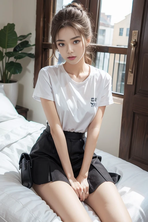Wear a non-revealing white shirt