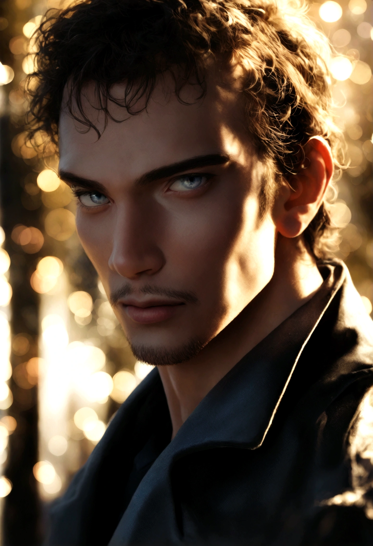japanes、24 only、swim wears、Portrait photo of beautiful man with full body, perfect  eyes, Wearing a shabby mecha coat, ((Light bokeh)), complex, (steel metal [rest]), Elegant, sharp focus, Photo Park Greg Rutkovsky, softlighting, bright colour, masutepiece, (a street)), detailed realistic faces, facial close-up