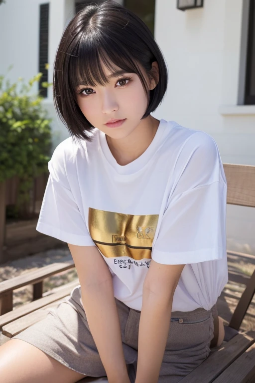 (High resolution:1.3), (16k, Photorealistic, Raw photo, Best image quality: 1.4), Japanese, (One Girl), Beautiful Face, (A vivid face), (Black-haired、short hair:1.3), Beautiful Hairstyles, Realistic eyes, Beautifully detailed eyes, (Realistic Skin), Beautiful skins, attractive, 超A high resolution, Surreal, High detail, Golden Ratio, Highly detailed cute girl,(20-year-old), BBQ house、(Large number of guests:2.0、Detailed face、Well-formed face), ((tuck up her T-shirt))