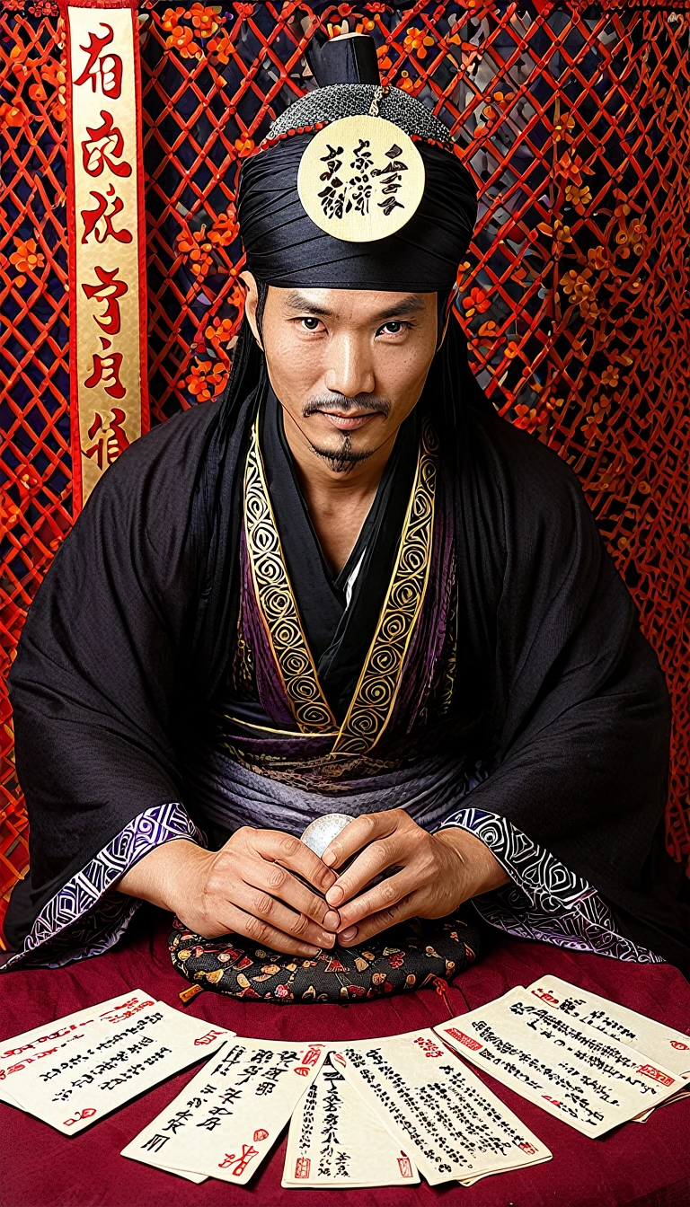 Japanese，male，fortune teller