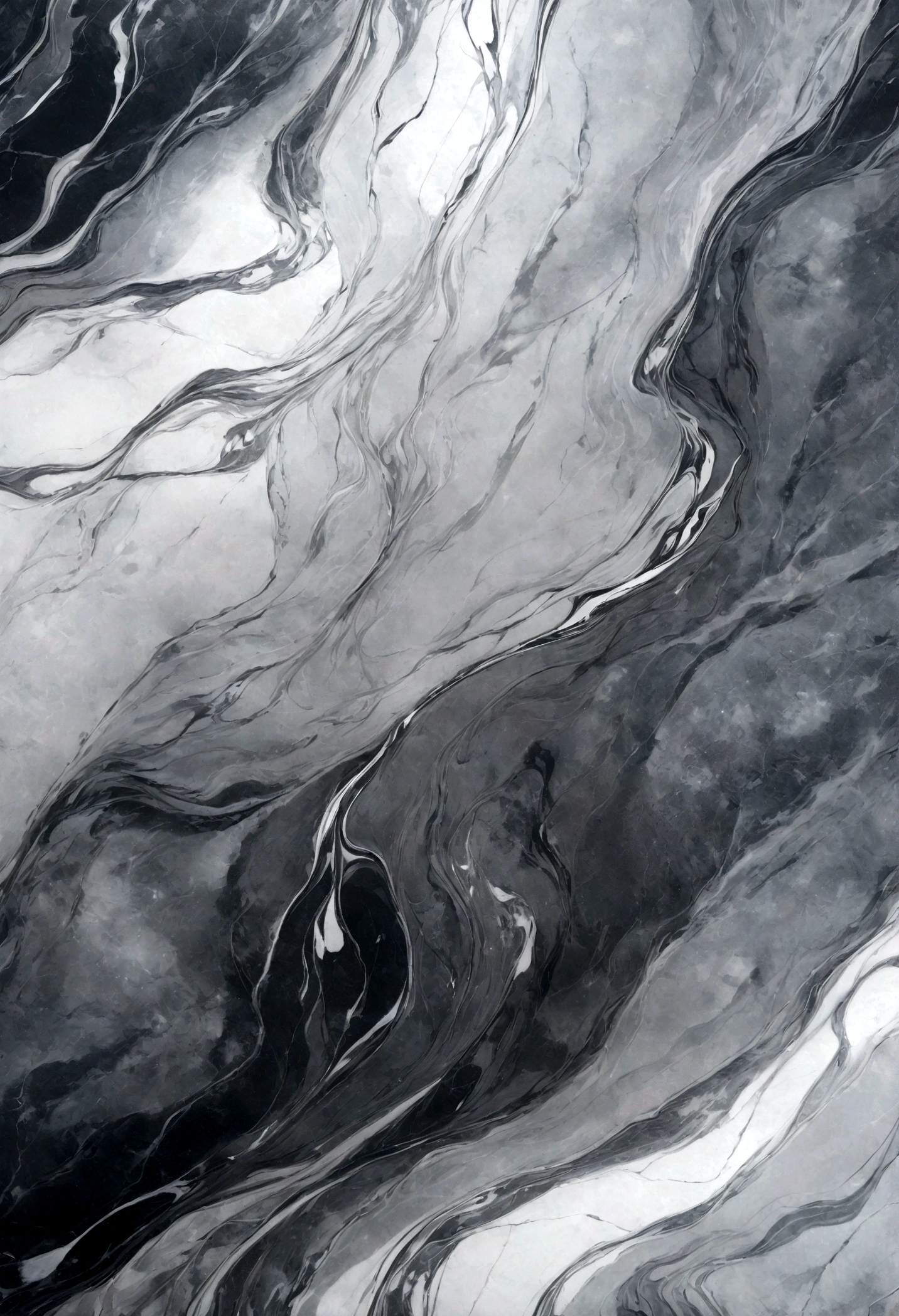 abstract marble texture with silver highlights