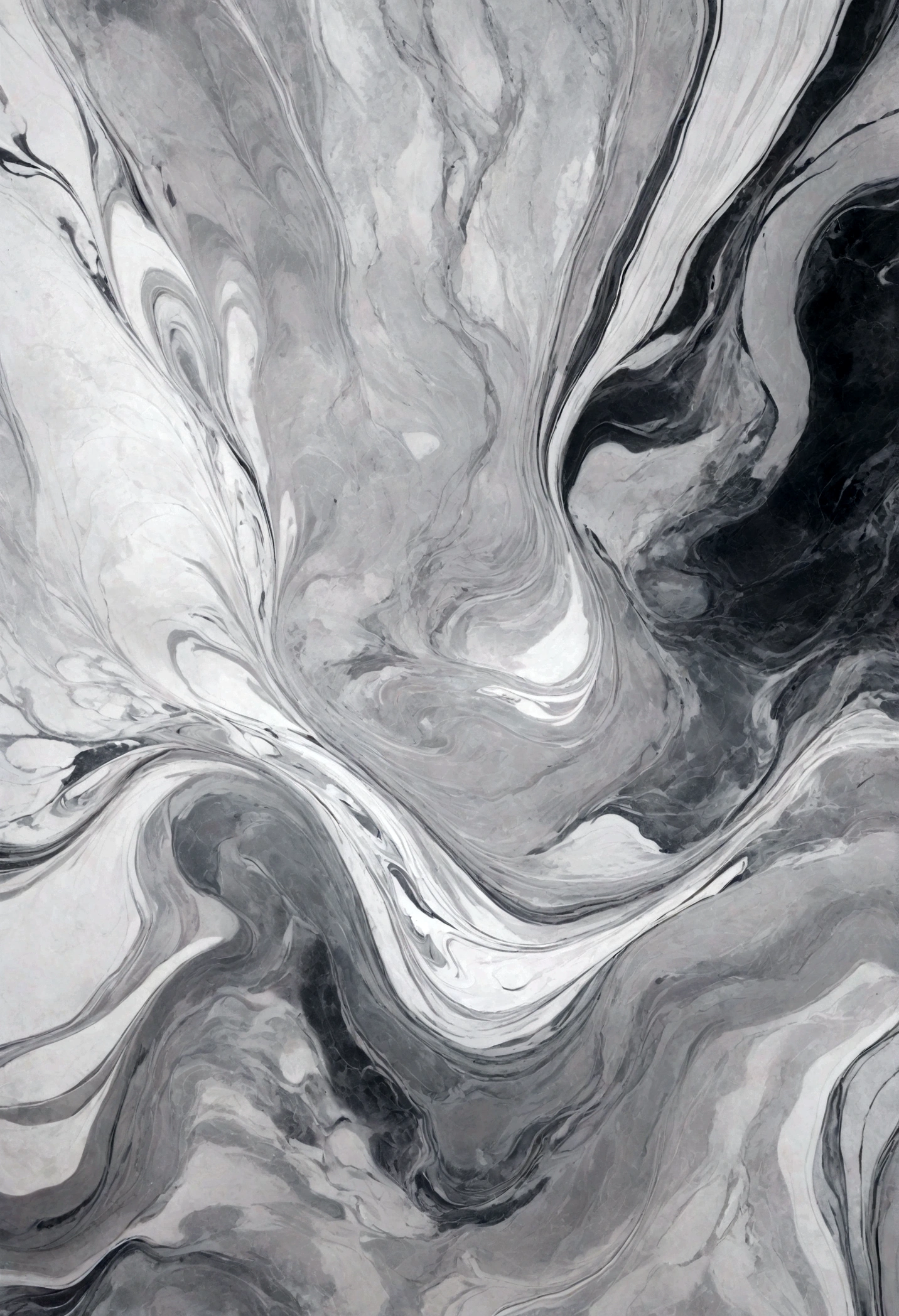 abstract marble texture with silver highlights