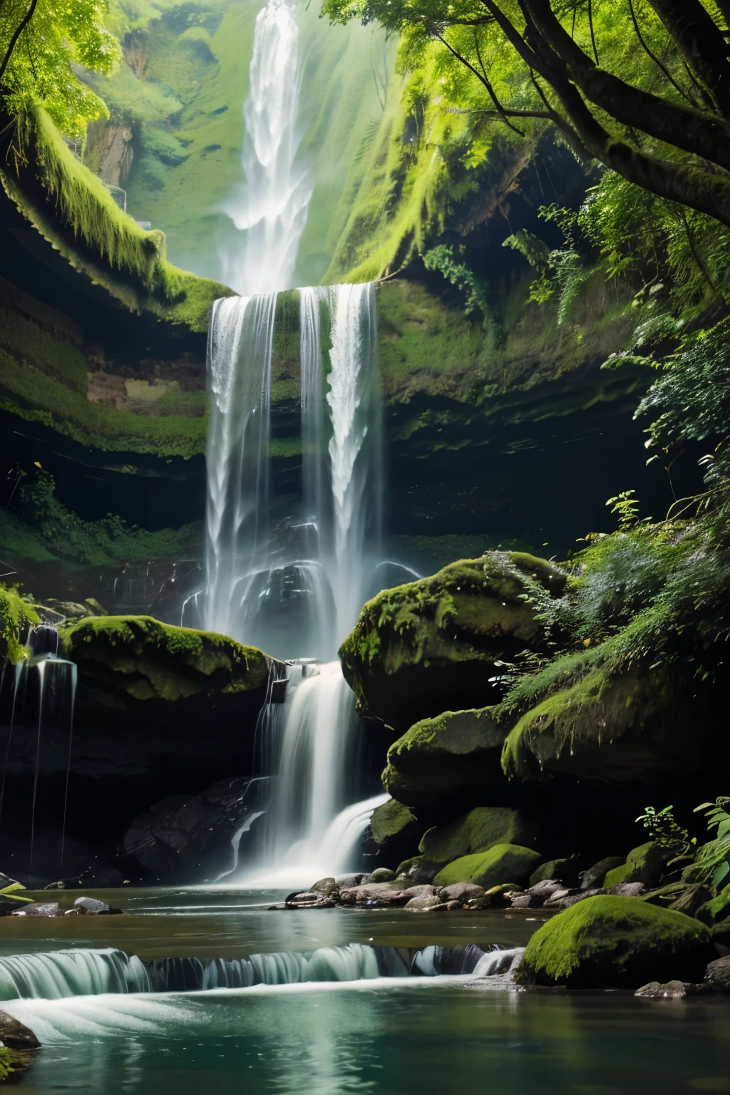 Green Earth , green Environment , greenery , waterfalls