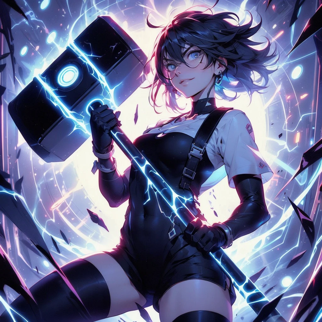 Criar personagem A.B.A. inspirado no jogo NEXUS:guilty gear strive, sorriso mad, artgerm, ouka_niji 5, 16:9