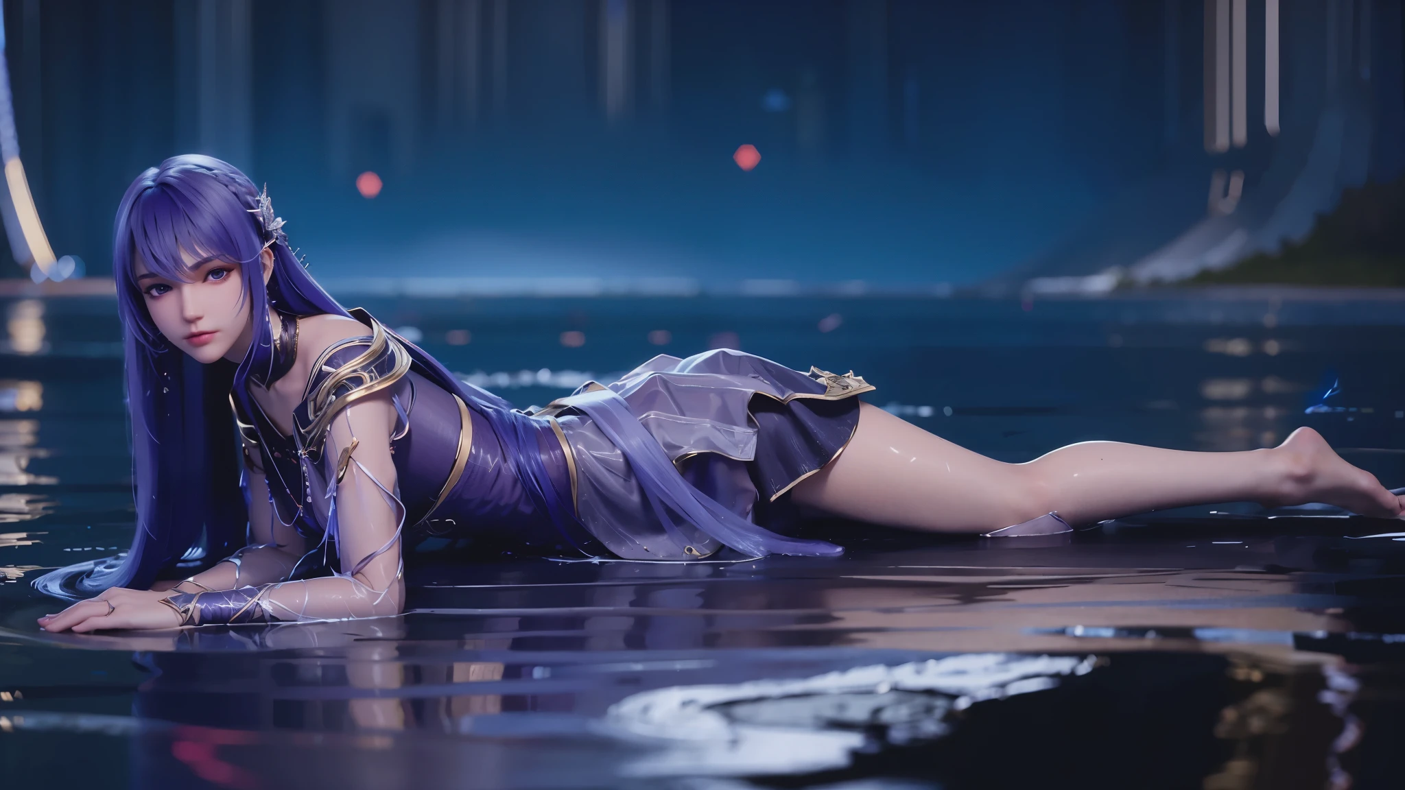 barefoot,Lying down,侧面barefoot,Tiptoe,Soles of feet facing up