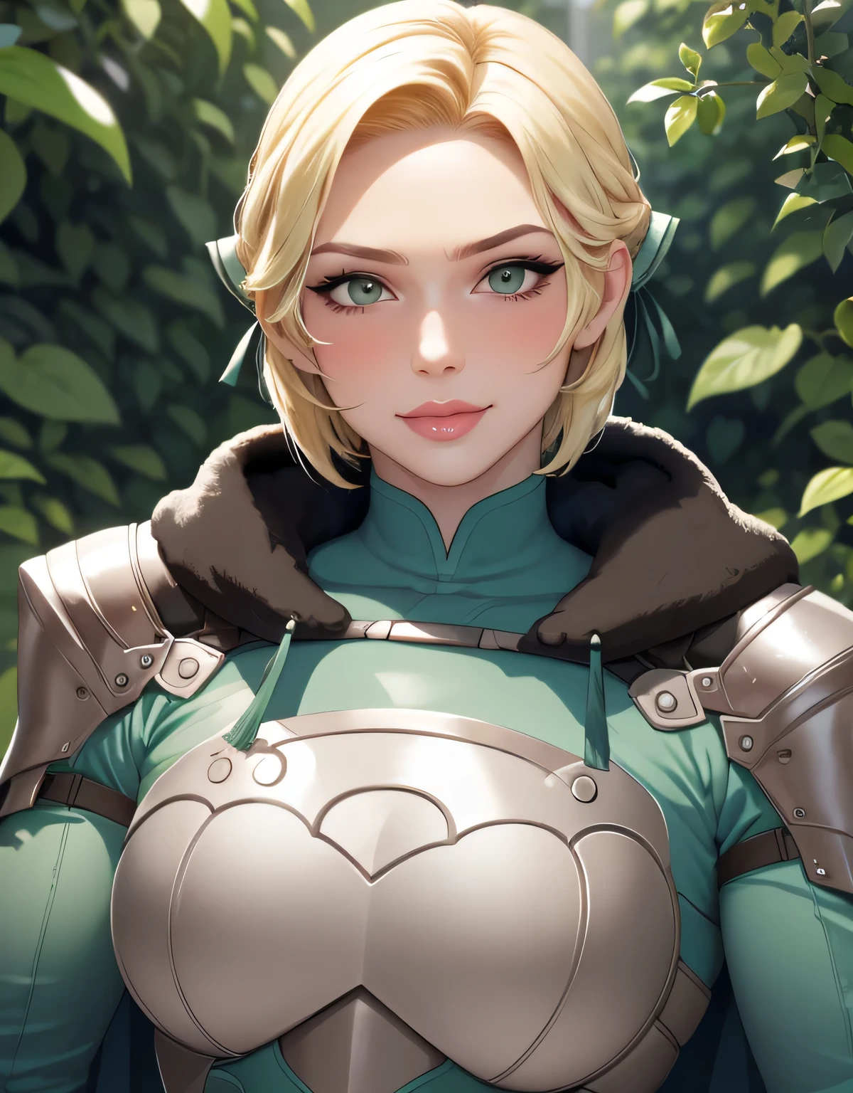 warIngrid, short hair, hair ribbons, shoulder armor, armor, breastplate 2.0, breastplate 2.0, underbust 2.0, green coat, fur trim, vambraces, blue gloves, green cape, (masterpiece, best quality, ultra-detailed), realistic style, very close up shot 2.0, garden 2.0, garden 2.0, looking at viewer 2.0, blushing, face shot 2.0, perfect eyes, cute nose, very sexy smile 2.0, very luscious lips 2.0, face shot 2.0, very heavy eyeshadow 2.0, very heavy makeup 2.0, round face, very thick lips 2.0, very glossy lips 2.0, very pouty lips 2.0, shiny skin, lustrous skin 2.0, incredibly pretty 2.0, incredibly beautiful 2.0, very athletic 2.0, beefcake 2.0, bodybuilder 2.0, fitness model 2.0, very sexy 2.0, very sexy smile 2.0, very luscious lips 2.0, face shot 2.0, very heavy eyeshadow 2.0, very heavy makeup 2.0, round face, very thick lips 2.0, very glossy lips 2.0, very pouty lips 2.0, shiny skin 2.0, lustrous skin 2.0, incredibly pretty 2.0, incredibly beautiful 2.0, very athletic 2.0, beefcake 2.0, bodybuilder 2.0, fitness model 2.0, very sexy 2.0, very sexy smile 2.0, very luscious lips 2.0, face shot 2.0, very heavy eyeshadow 2.0, very heavy makeup 2.0, round face, very thick lips 2.0, very glossy lips 2.0, very pouty lips 2.0, shiny skin 2.0, lustrous skin 2.0, incredibly pretty 2.0, incredibly beautiful 2.0, very athletic 2.0, beefcake 2.0, bodybuilder 2.0, fitness model 2.0, very sexy 2.0, amazon 2.0, amazon 2.0, amazon 2.0, amazon 2.0, incredibly muscular 2.0, incredibly muscular 2.0, incredibly muscular 2.0, incredibly muscular 2.0, very thick 2.0, very thick 2.0, very thick 2.0, very thick 2.0, muscle mommy 2.0, muscle mommy 2.0, muscle mommy 2.0, muscle mommy 2.0, motherly 2.0, mature female 2.0, motherly 2.0, mature female 2.0, motherly 2.0, mature female 2.0, very close up shot 2.0, face shot 2.0, very close up shot 2.0, face shot 2.0, face shot 2.0, face shot 2.0, very close up shot 2.0, very milf 2.0, very milf 2.0, very milf 2.0, very milf 2.0, very milf 2.0,