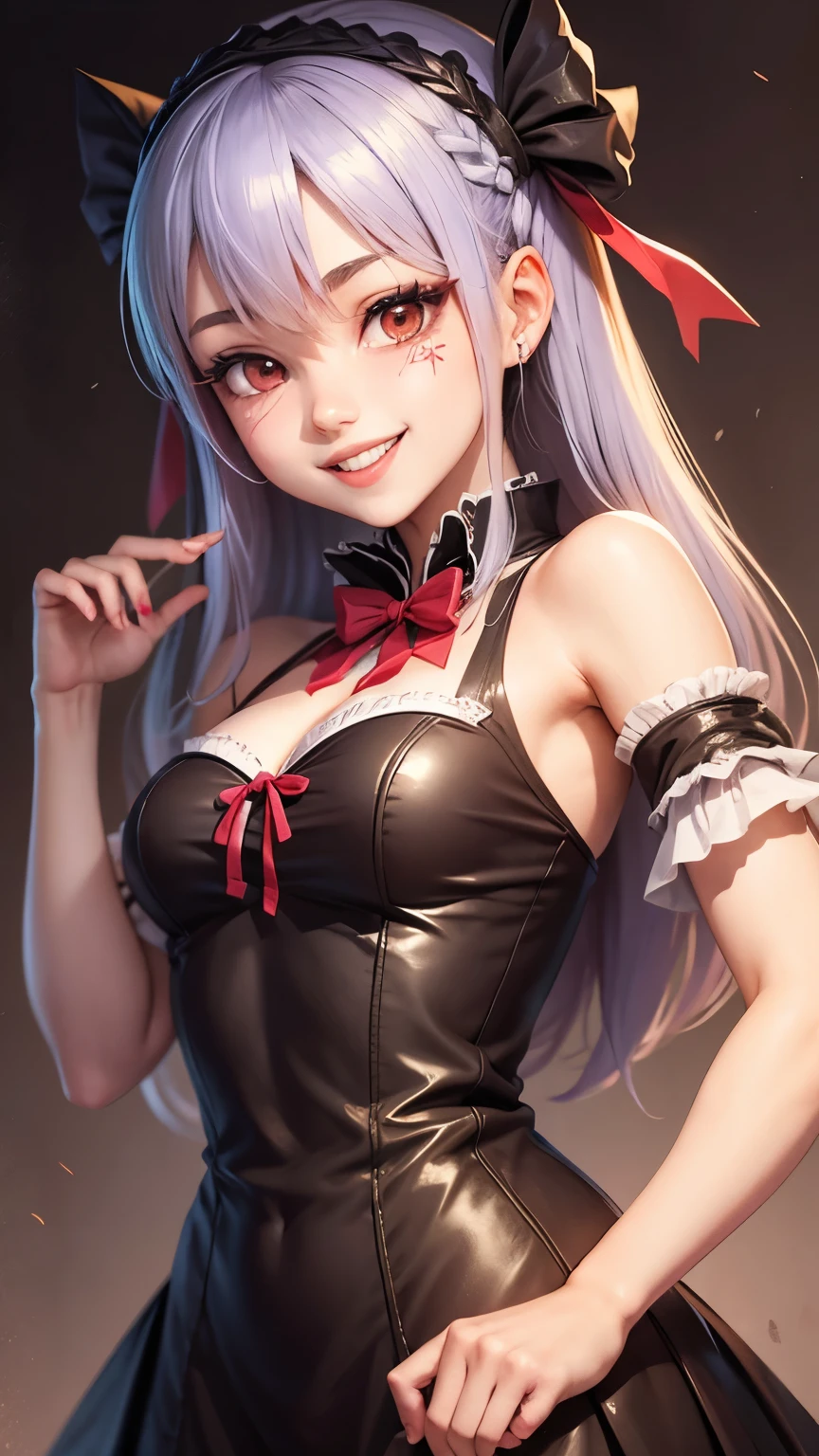 Garota Yandere Sorrindo