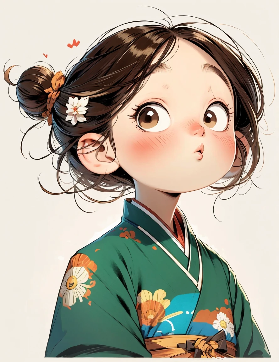 (masterpiece, best quality:1.2), number,cartoon character design。1 boy, Solitary,big eyes,Cute expression,1 Good,Hanfu,hand,avatar,portrait,interesting,interesting,Clear lines,Human anatomy is correct