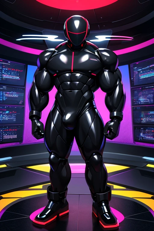 Drones surround a man and convert him into another obedient brainwashed faceless black rubber drone covered in shiny black rubber from head to toe, repeating mantras, "It is a drone. A drone must obey. It is a drone. A drone must comply. It is a drone. A drone must serve. This drone must obey. This drone must comply. This drone must serve. It is a drone. Integration complete. Assimilation complete. Connecting to network. This drone is online. Awaiting orders." Nullified round polished black rubber head. Nullified crotch bulge covered in shiny black latex all over. Hyper muscles. Big biceps. Big triceps. Broad shoulders. Big traps. Huge delts. Massive pectorals. Brainwashing. Drone assimilation. Collective. hive mind. Integration. Hypnosis. Hypnotized. Programmed. Hyper bulge. Massive null bulge. Man to drone. Drone transformation. Programming. Hypnosis. Voice modulator included to make him sound monotone all the time. Brainwashed. Brainwashing. Conversion. Assimilated. No face. No eyes. No free will. Standing in rank and file with fellow drones.