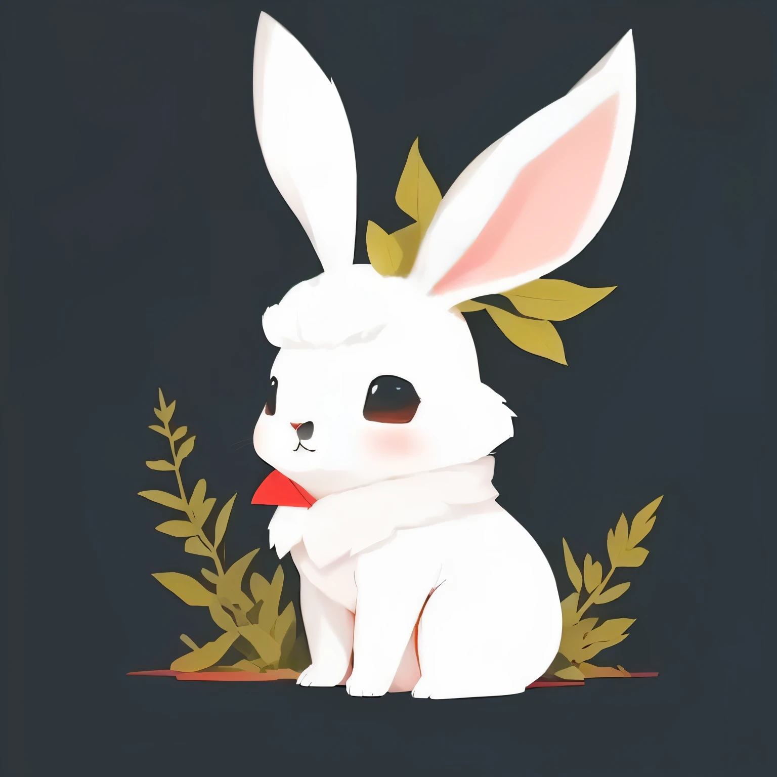 a close up of a white conejo with a red heart on its nose, white conejo, conejo, the white conejo, playboy conejito, conejo_conejito, cute anthropomorphic conejito, half conejito, chusma_personaje, conejito, anthropomorphic conejo, electrixconejito, a conejo full of hope, linda obra de arte, conejitopunk, conejos, Impresionante