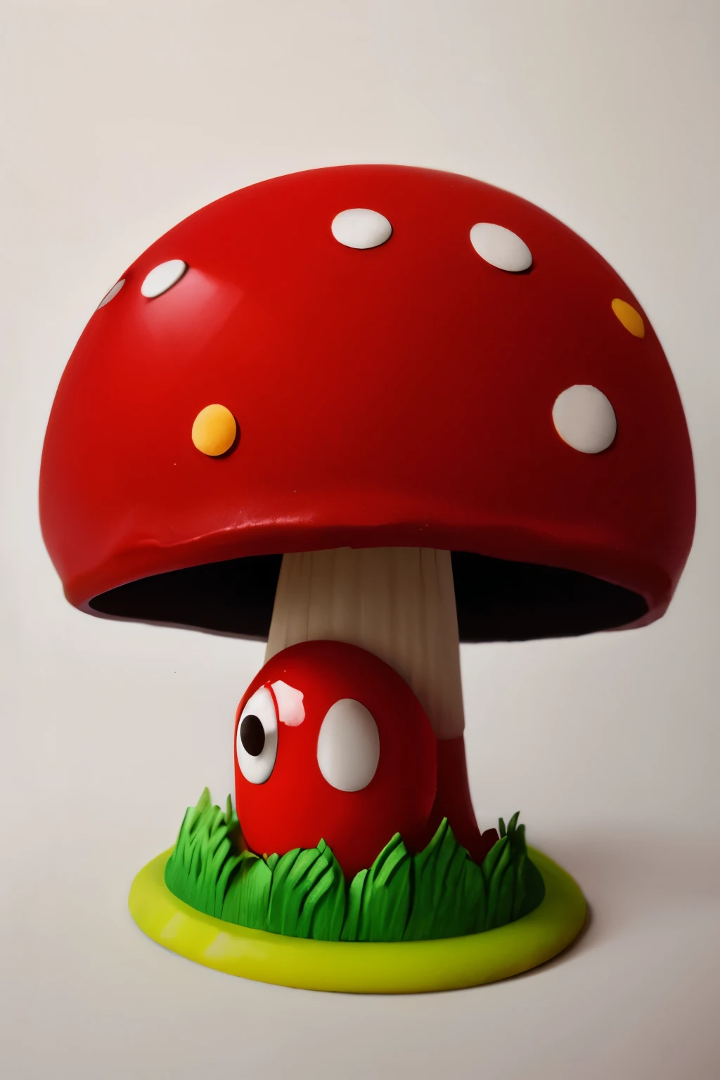 red mushroom Monster