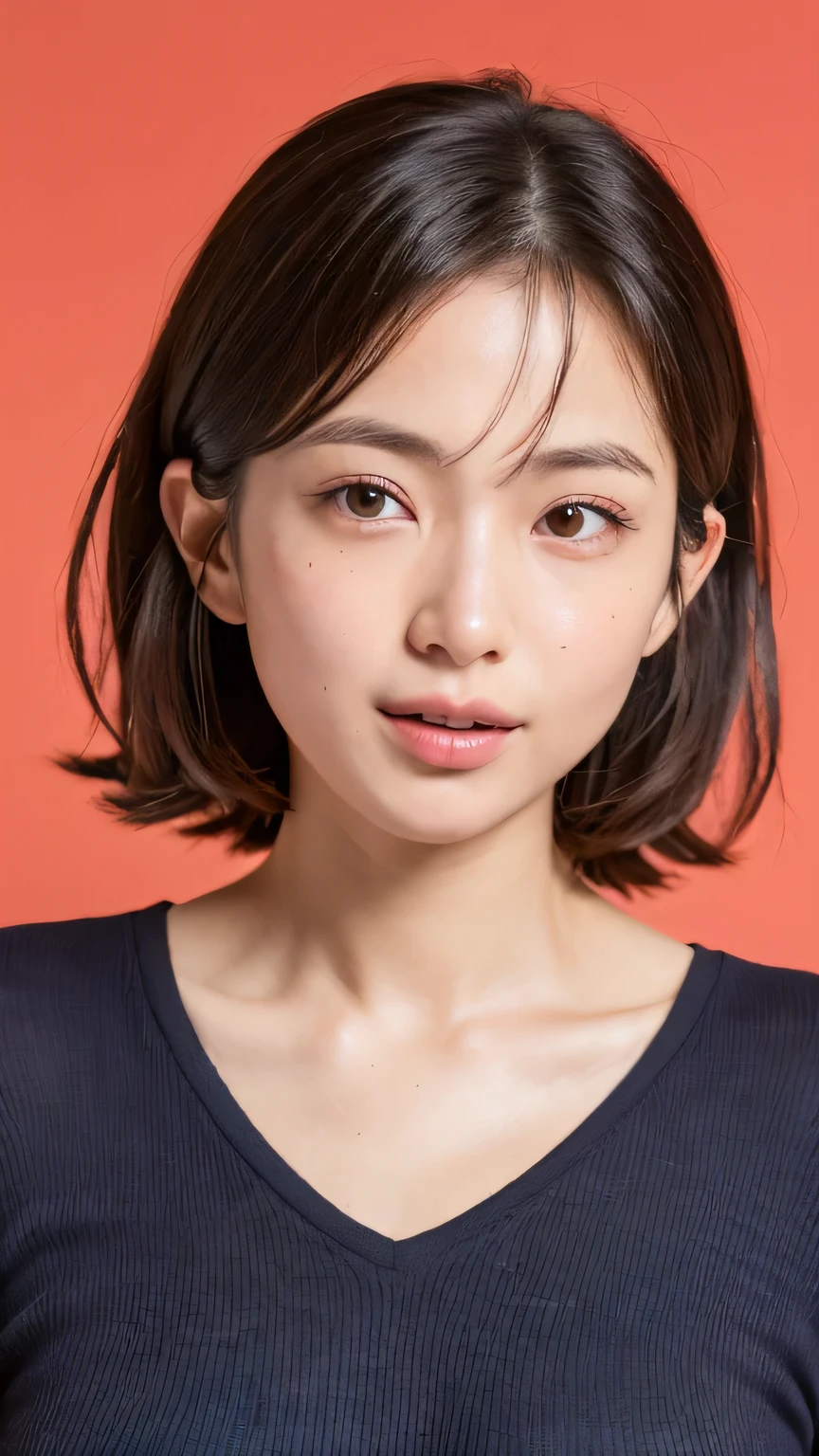 Sculpting sexy poses, (masterpiece:1.3), (8k, Realistic, RAW Photos, highest quality:1.4), (1 girl), Beautiful Face, Realistic face, (Detailed face), Beautiful Hairstyles, (Thin Hair), Realistic eyes, (Fine Eyes), Beautiful details, Realistic skin, (Fine skin), Beautiful Skin, charm, Ultra-high resolution, Surreal, Very detailed, (Flat Chest:0.5), The Beauty of Japan, (Slim figure), kind, Brown Hair, Cute young Japanese girl, Cute young Japanese girl, (Simple rainbow color background), Flat Chest :1.2, Accentuate your cleavage, Stagnation, Wide Shot, (ankle shot), Wearing a large T-shirt without a bra, Girlish, Protruding nipples, pubic hair,(((Full body portrait))),(((She spreads her thick legs wide:1.4,Artistic Nude Charm,Very small breasts,Shiny dark nipples and areola,large nipples and areolas,,,,Transparent female mechanical charm,Big Ass,Her asshole is pointing at me,Hairy Asshole,Half-mouthed expression,anatomy,Mysterious work of art:1.3)))
