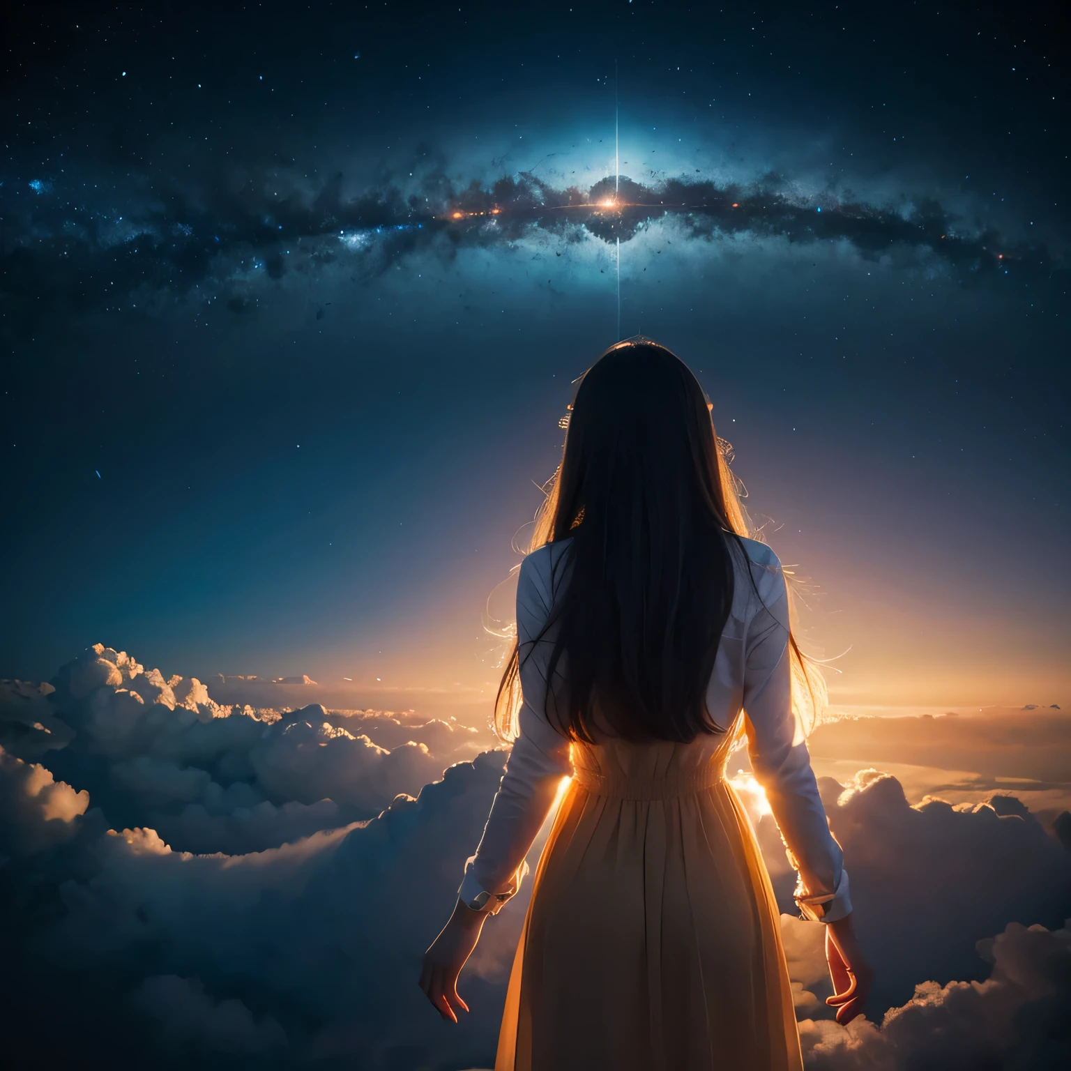 Dreams and reality intertwine,A mix of reality and unreality,Artistic Conception,4K,High resolution,atmosphere,Golden Ratio