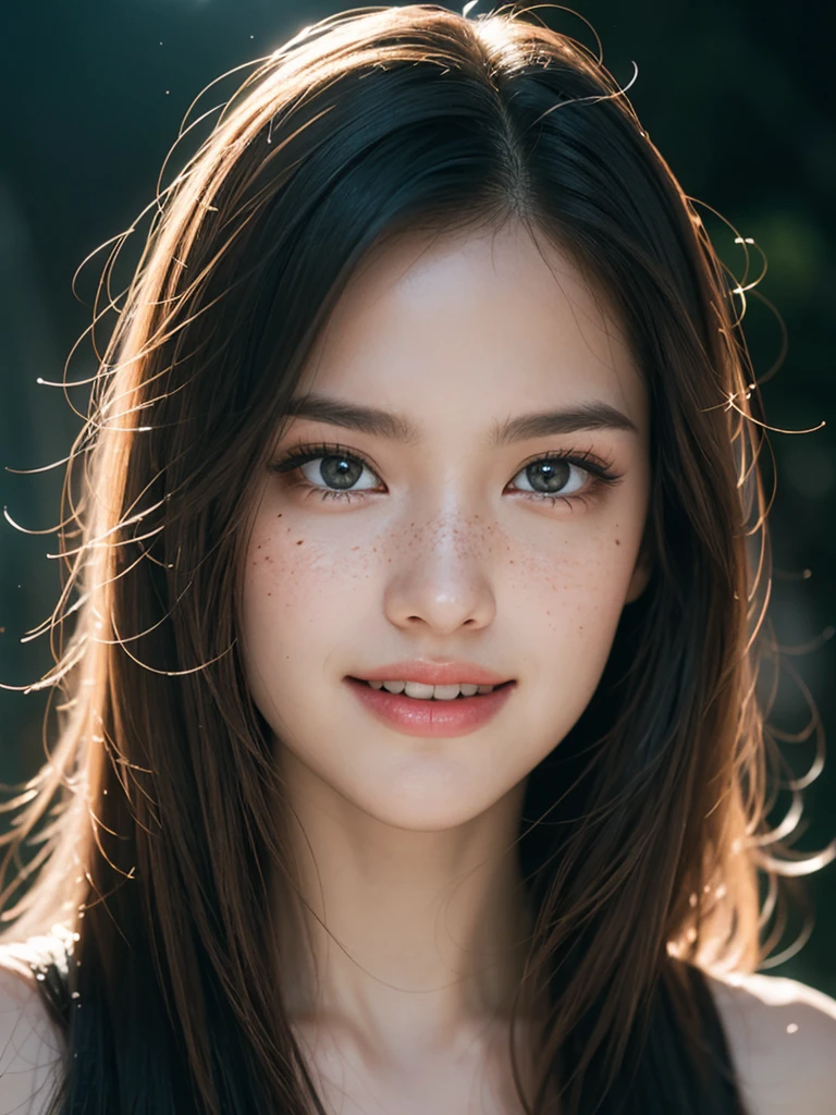(masterpiece, best quality:1.2), (8k uhd, 16k, 32k, ultra high res), (photorealistic:1.37), (RAW photo), ultimate-realistic, ultimate-realistic details, ultimate-realistic texture, ultimate-intricate details, ultimate-realistic lighting, ultimate-realistic shadow, japanese girl, 24yo, ultimate-cute face, ultimate-RAW skin, ultimate-eyes, Envision a mesmerizing photograph that embodies the essence of surrealist glitch art. Picture vivid bioluminescent crystals intricately glowing on human bodies and grown exotic plants, 1girl, the seductive chic Japanese supermodel girl, lovely smiling, amidst a backdrop of foggy esoteric hallucinations and occult rays, resembling a cinematic shot. evoking an otherworldly atmosphere. along with rim lighting enhances the hyper details and sharpness of the imagery, creating an unforgettable visual experience, insanely detailed, film grain, Hasselblad X2D 100C + XCD 2,5/25V, F/1.8, (cinematic still:1.2), freckles, 35mm photograph, film, bokeh, professional, 4k, highly detailed, perfect fingers ,Extremely Realistic, UHD,