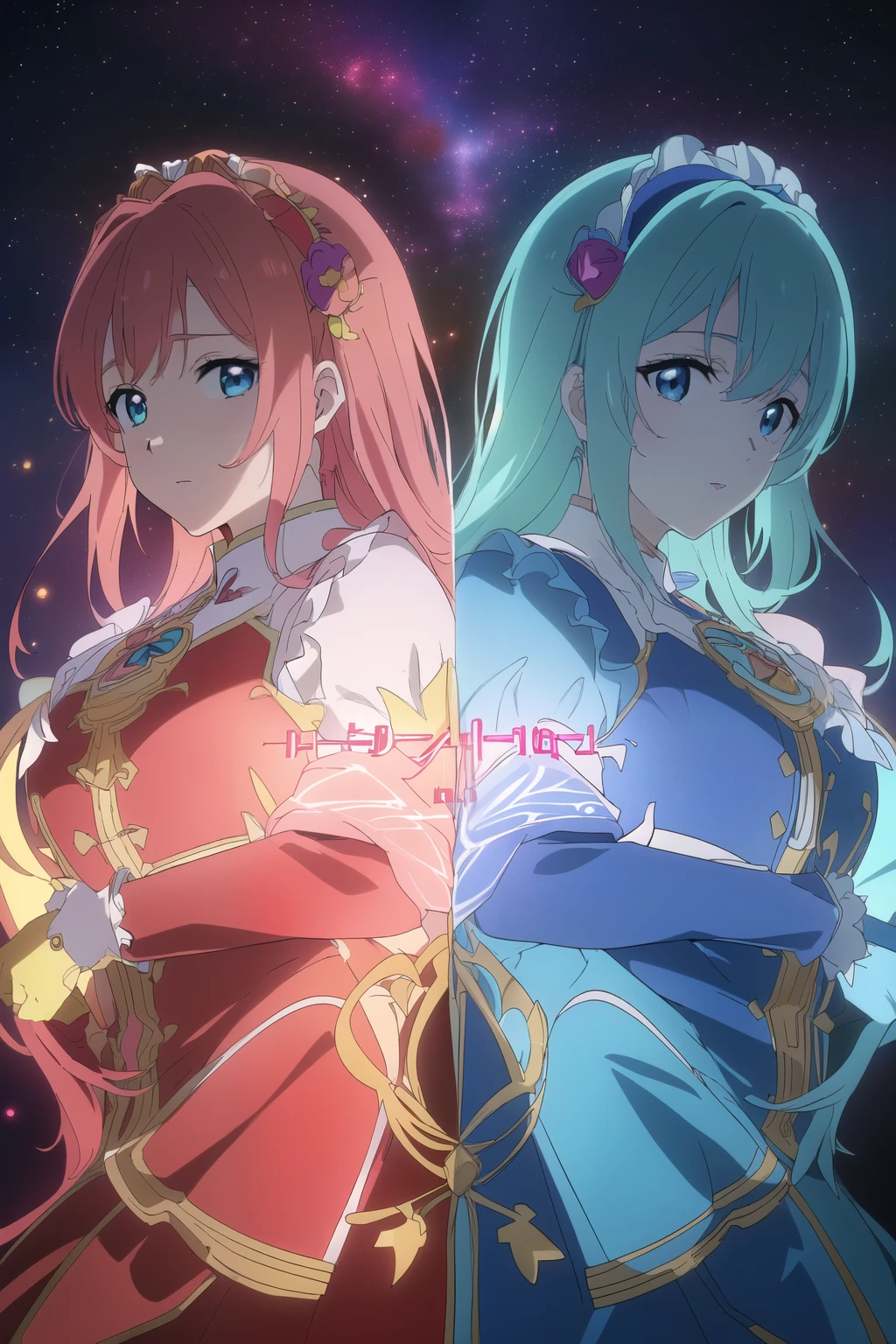 (Masterpiece: 1.0, Best Quality: 1.0, High Resolution: 1.0, Ultra High-Definition: 1.0, Extremely Detailed: 1.0, 8K: 1.5, Anime Inspired: 1.2, Rinne no Love Live Season 2: 1.5, Beautiful Characters: 1.3, Slender Bodies: 1.2, Anime Colors: 1.2, Detailed Lighting: 1.4, Detailed Shaders: 1.4)