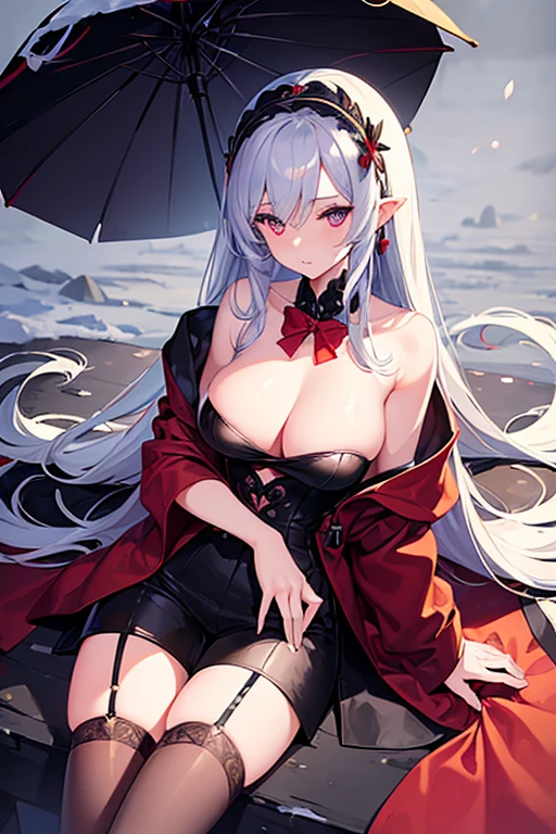 (masterpiece,best quality,Extremely detailed:1.6),illustration,, (Solitary,1 Girl,Beautiful and delicate eyes:1.2),, City,street,a young japanese woman, 1 girl, beautiful detailed eyes, beautiful detailed lips, extremely detailed face, long hair, slim, 25 years old, wearing sunglasses on her head, black jacket, white button-up shirt, purple gloves, shorts, thigh highs, garter belt, detailed clothing, masterpiece, photorealistic, 8k, cinematic lighting, vibrant colors, elegant, fashion portraitAraffe dressed as a snow White with a red bow and a red bow, Beautiful vampire queen, 臉紅 realistic role play, 《Adventure Treasure》Marceline, anime girl role play, 4K HD snow White hair, Beautiful vampire queen, snow White as a d &D Fighter, snow White, anime role play, role play, Vampire Camilla, Has long black hair, on the street,Torn clothes,big breasts big areolamasterpiece, best quality, high quality, Very detailed CG uniform 8k wallpaper, blossoming landscape, dry place,such as an empty desert, dearest, cunning, mono lake, common tree, 3D digital painting, Award-winning photography, Bokeh, Depth of Field, HDR, bloom, Chromatic Aberration, Reality, Very detailed, Popular on artstation, Popular on CGsociety, Wheels within wheels, High Detail, Dramatic, midjourney's Artwork 1Girl, (Dakota:1.0), blue eyes, Pixie Short Hair, blush, Human Resources Bikini (Large Breasts:1.0), (Large areola:1), , (Pure face_V1:0.5) Increase height Clothes got wet