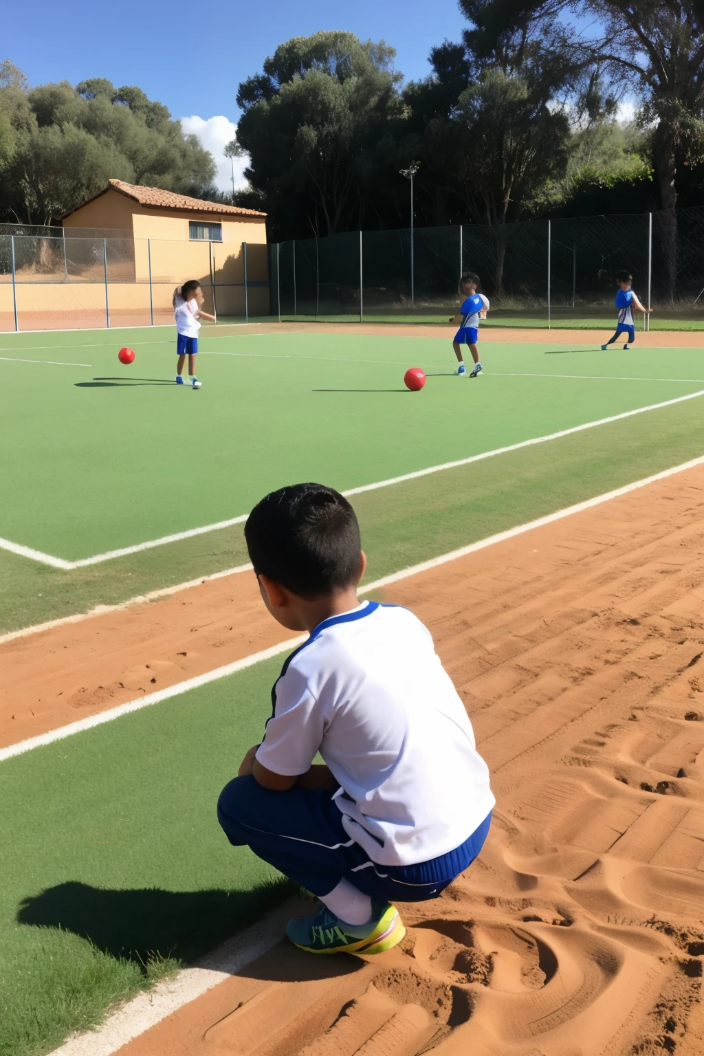 EDUCACION FISICA, Children, CAMPO, JUEGO, MAESTRO