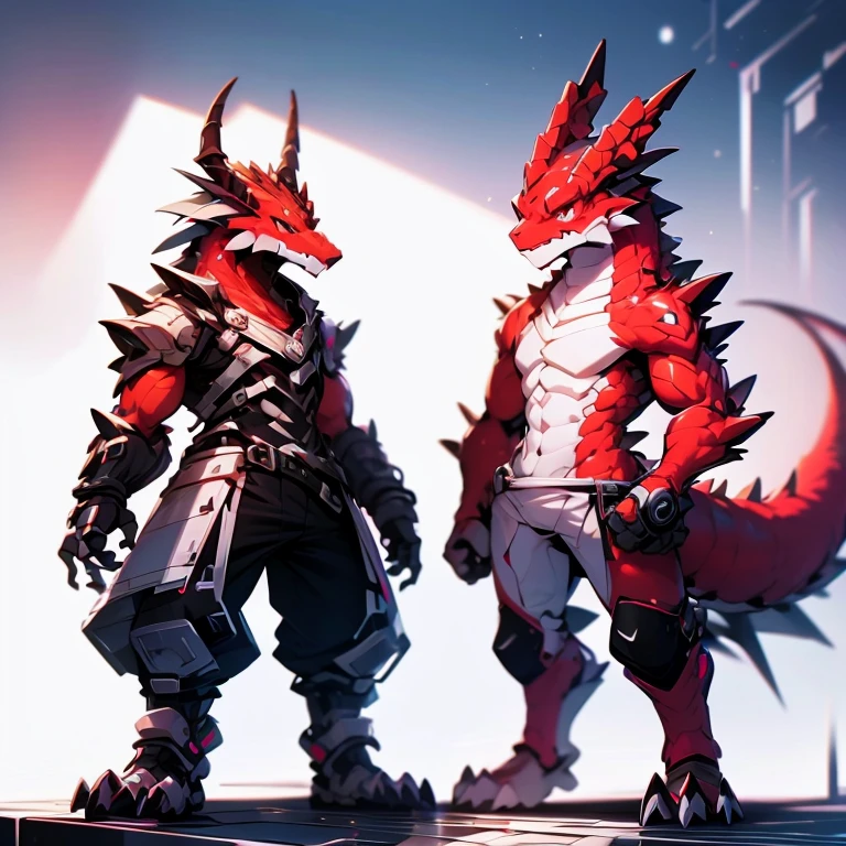 Robot Dragon,Red Dragon,Sentado no apartamento