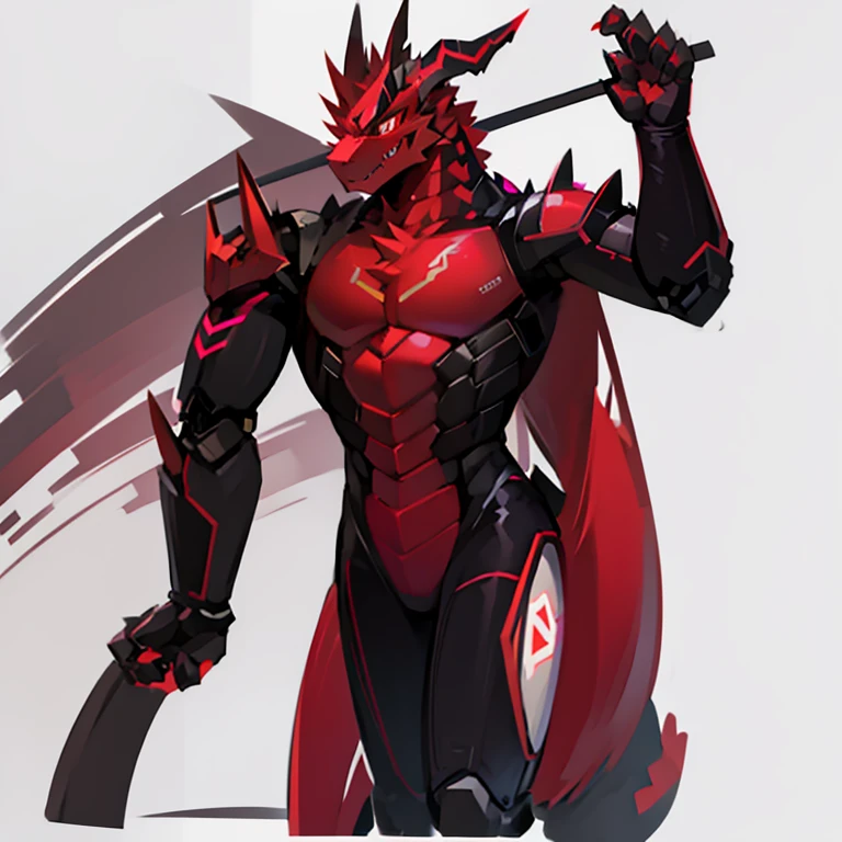 Robot Dragon,Red Dragon,Sentado no apartamento