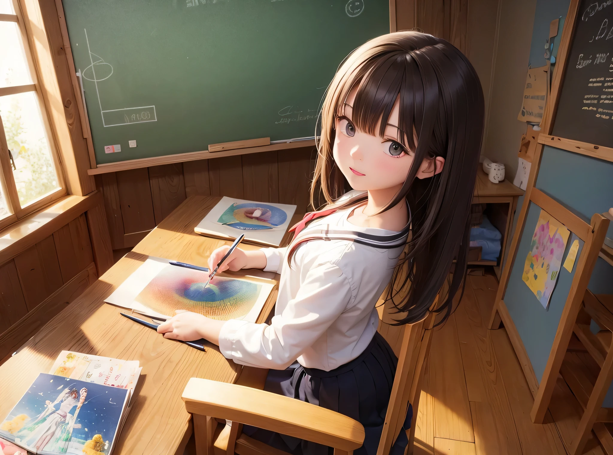 Magical art classroom