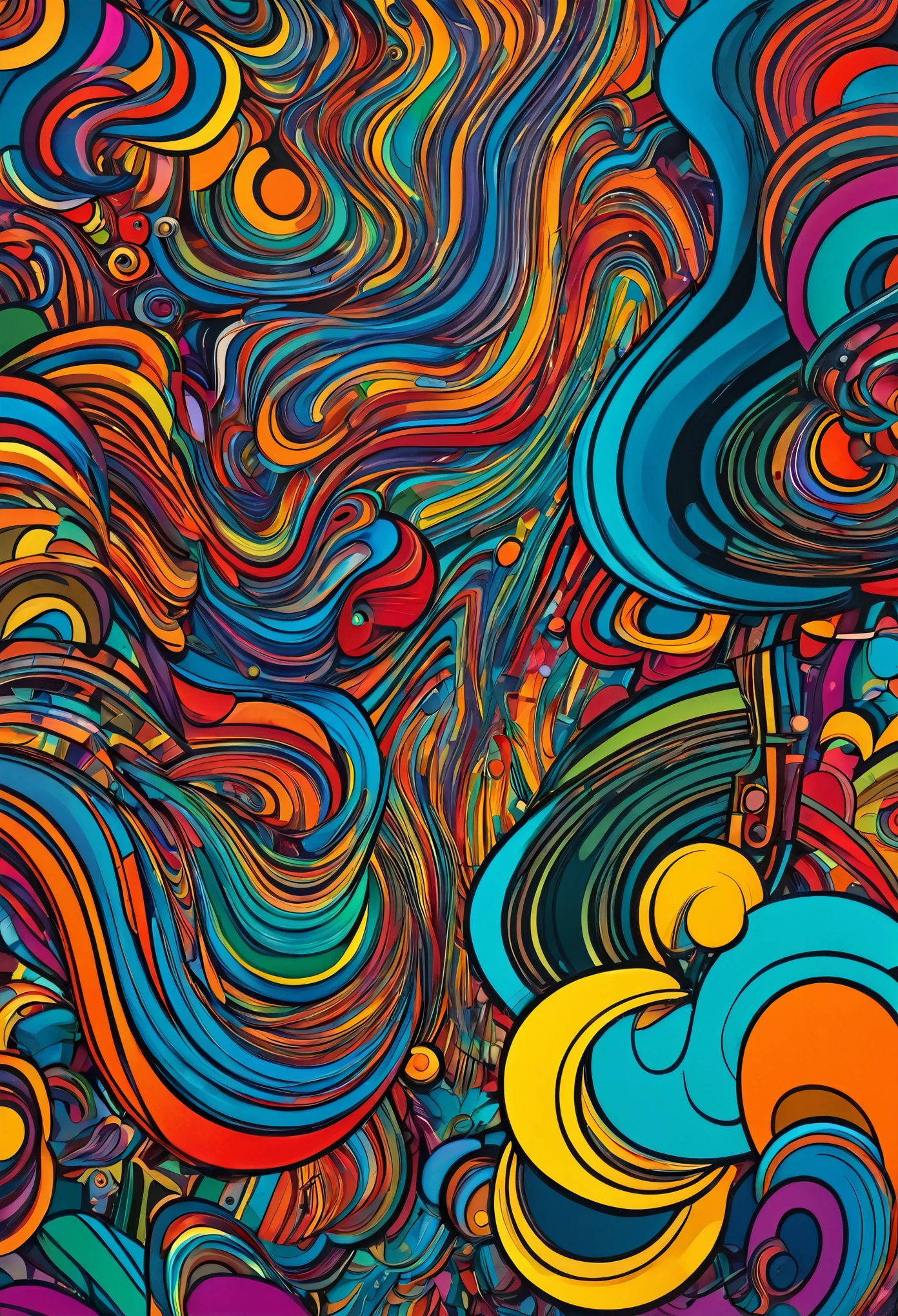 8k wallpaper,high quality,abstract,Bold strokes, rich colors,no human, Resin art by Peter Bagge