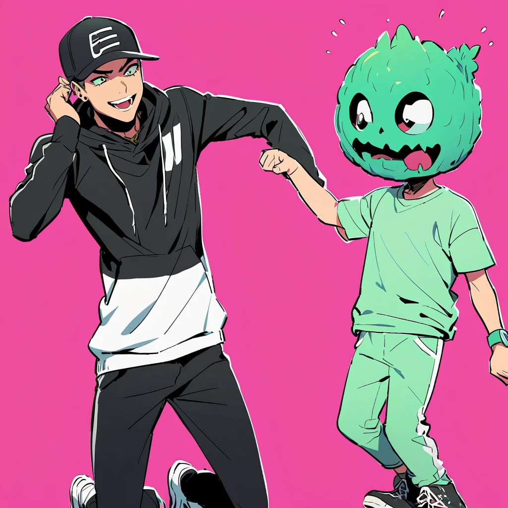 creepy nuts,two boys,Rapper and DJ,Male Allocation,Jumping and domineering,Smooth and good at what he does,Chekeraccho Expert,