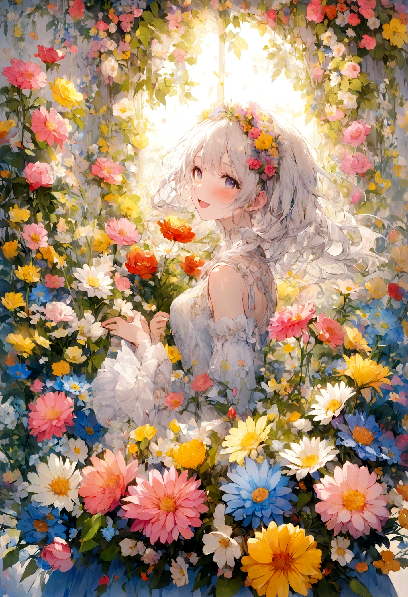 flower束、bless、Euphoria、Individuality、free、happiness、flower