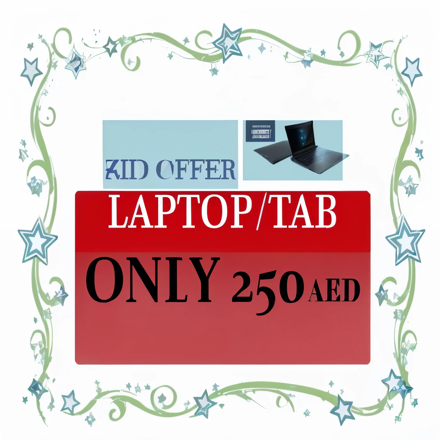 a close up of a laptop with a price tag on it, limited time offer, laptop, laptops, fai, full device, slick design, 872637744, advert, hd'', sus, aoc, elgant, digital, edited, promo, very, tar - like, ad image, sap, gig, tar, z ed