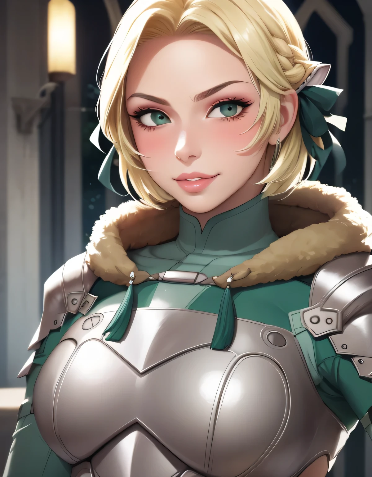 warIngrid, short hair, hair ribbons, shoulder armor, armor, breastplate 2.0, breastplate, underbust, green coat, fur trim, vambraces, blue gloves, (masterpiece, best quality, 8k, HD, ultra-detailed), realistic style, very close up shot 2.0, garden 2.0, looking at viewer 2.0, blushing, face shot 2.0, perfect eyes, cute nose, very sexy smile 2.0, very luscious lips 2.0, upper body shot 2.0, very heavy eyeshadow 2.0, very heavy makeup 2.0, round face, very thick lips 2.0, very glossy lips 2.0, very pouty lips 2.0, shiny skin, lustrous skin 2.0, incredibly pretty 2.0, incredibly beautiful 2.0, very athletic 2.0, beefcake 2.0, bodybuilder 2.0, fitness model 2.0, very sexy 2.0, very sexy smile 2.0, very luscious lips 2.0, very heavy eyeshadow 2.0, very heavy makeup 2.0, round face, very thick lips 2.0, very glossy lips 2.0, very pouty lips 2.0, shiny skin 2.0, lustrous skin 2.0, incredibly pretty 2.0, incredibly beautiful 2.0, very athletic 2.0, beefcake 2.0, bodybuilder 2.0, fitness model 2.0, very sexy 2.0, very sexy smile 2.0, very luscious lips 2.0, face shot 2.0, very heavy eyeshadow 2.0, very heavy makeup 2.0, round face, very thick lips 2.0, very glossy lips 2.0, very pouty lips 2.0, shiny skin 2.0, lustrous skin 2.0, incredibly pretty 2.0, incredibly beautiful 2.0, very athletic 2.0, beefcake 2.0, bodybuilder 2.0, fitness model 2.0, very sexy 2.0, amazon 2.0, amazon 2.0, amazon 2.0, amazon 2.0, incredibly muscular 2.0, incredibly muscular 2.0, incredibly muscular 2.0, incredibly muscular 2.0, very thick 2.0, very thick 2.0, very thick 2.0, very thick 2.0, muscle mommy 2.0, muscle mommy 2.0, muscle mommy 2.0, muscle mommy 2.0, motherly 2.0, mature female 2.0, motherly 2.0, mature female 2.0, motherly 2.0, mature female 2.0, very close up shot 2.0, very sexy 2.0, very close up shot 2.0, upper body shot 2.0, very milf 2.0, very milf 2.0, very milf 2.0, very milf 2.0, very milf 2.0, very mature female body 2.0, very mature female face 2.0, looking at viewer 2.0,