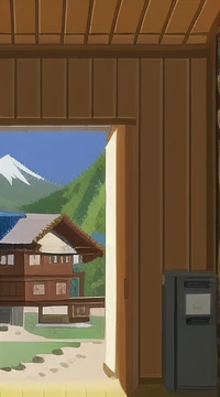 Mountain Village Residents Committee，Pixel Art，Second floor interior