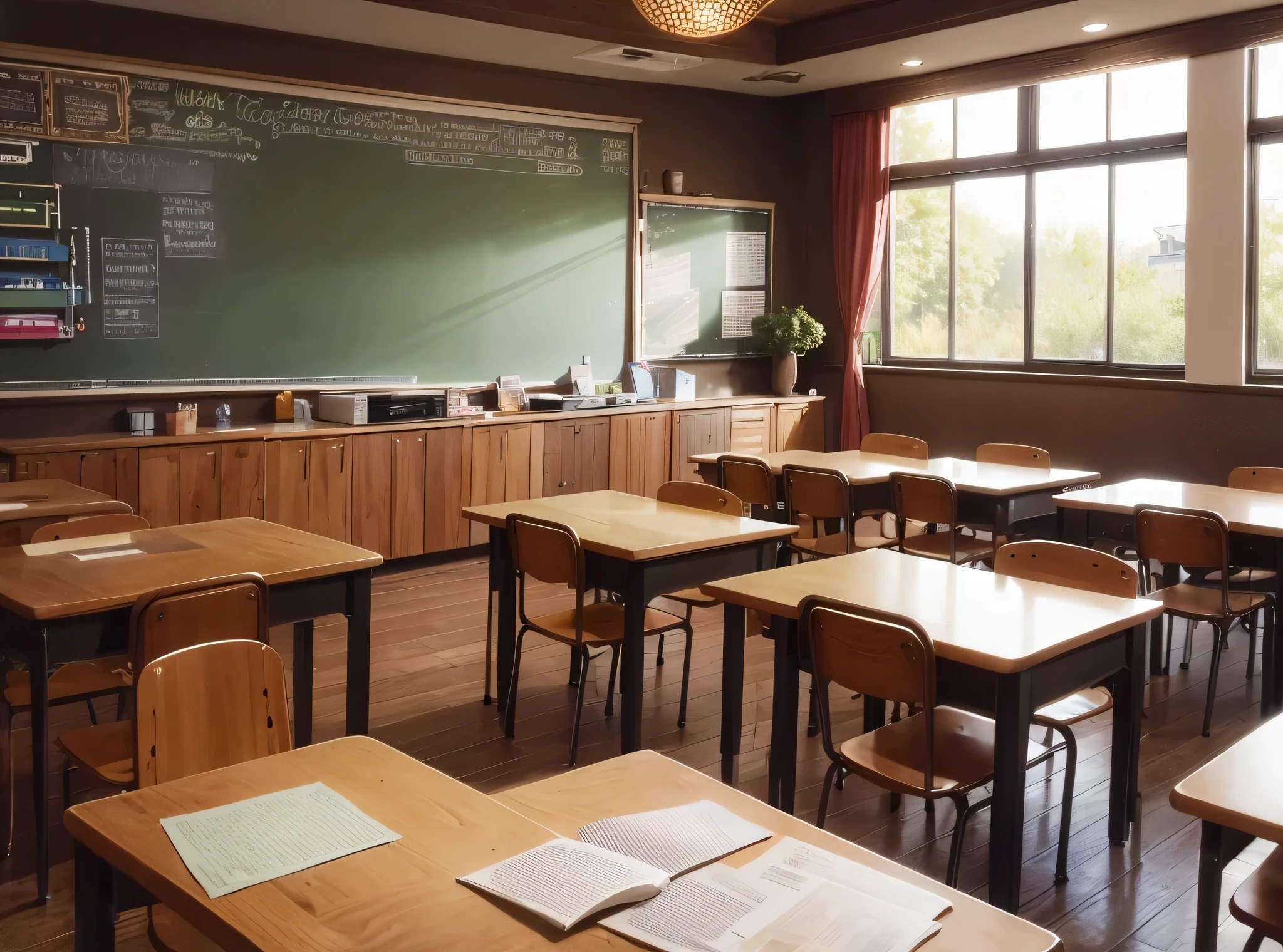 Magical art classroom