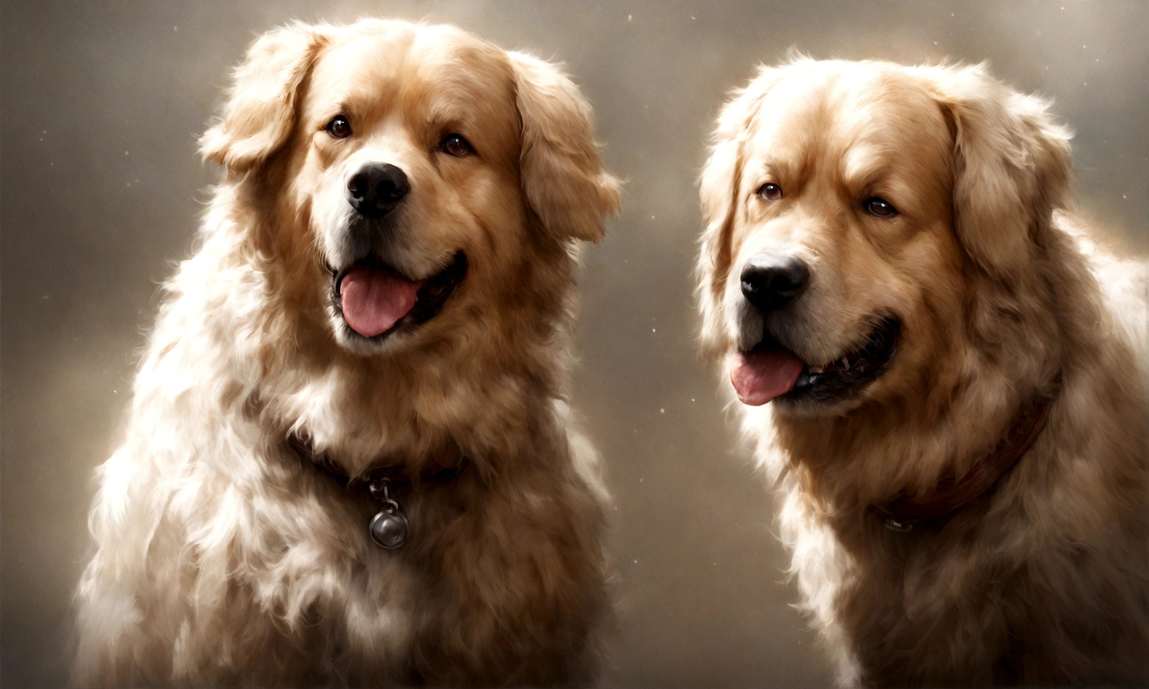 Realistic photo of a dog