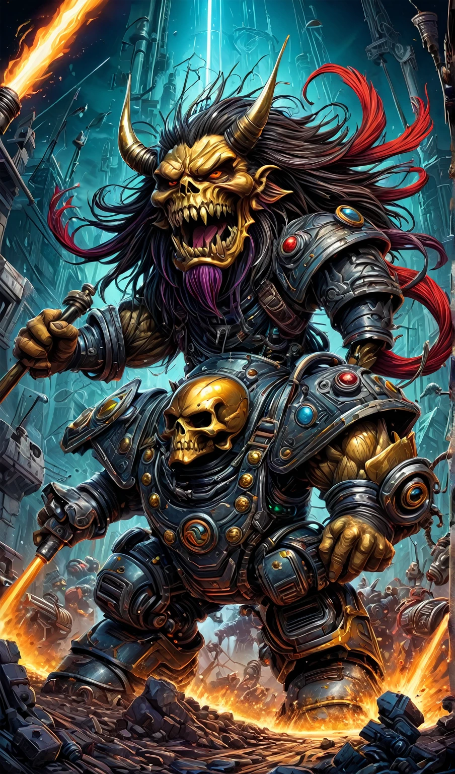 un cartel con una gran "J"rodeada de varios objetos, arte vectorial inspirado en Dan Mumford, tendencia en zbrush central, pintada, arte vectorial muy detallado, Vector Behance HD Jesper Ejsing, fan art vibrante, arte vectorial detallado, arte de dibujos animados vibrante, obra de arte estilizada muy coherente, ilustraciones vectoriales, ralph horsley color vivo, estilo de arte heavy metal