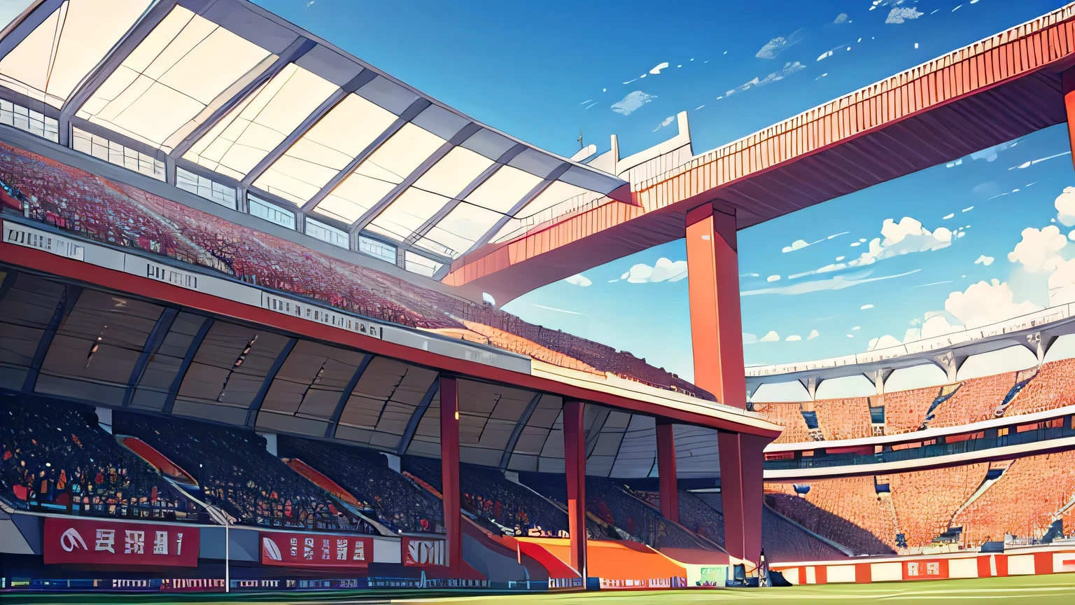 make a channel banner related to football