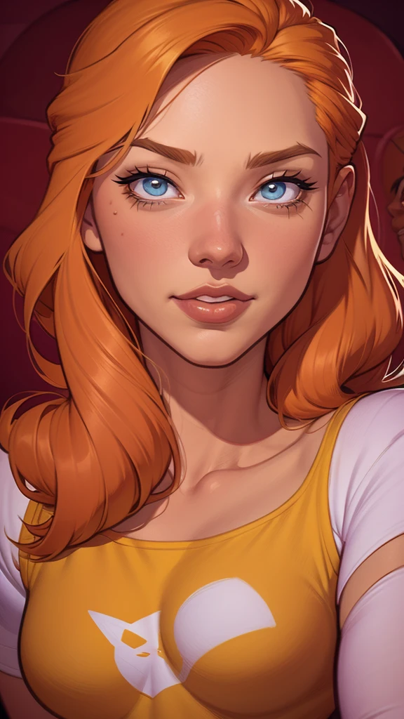 Fundo branco um close up de um desenho animado de um homem e uma mulher, arte de pintura digital dos desenhos animados, pintura digital de desenho animado, arte em quadrinhos ocidental, arte dos desenhos animados style, arte dos desenhos animadosstyle, por Jason Chan, por Ryan Yee, arte dos desenhos animados, western comic style, arte conceitual de desenho animado, cartoon style illustration, velho Oeste, fanart detalhada