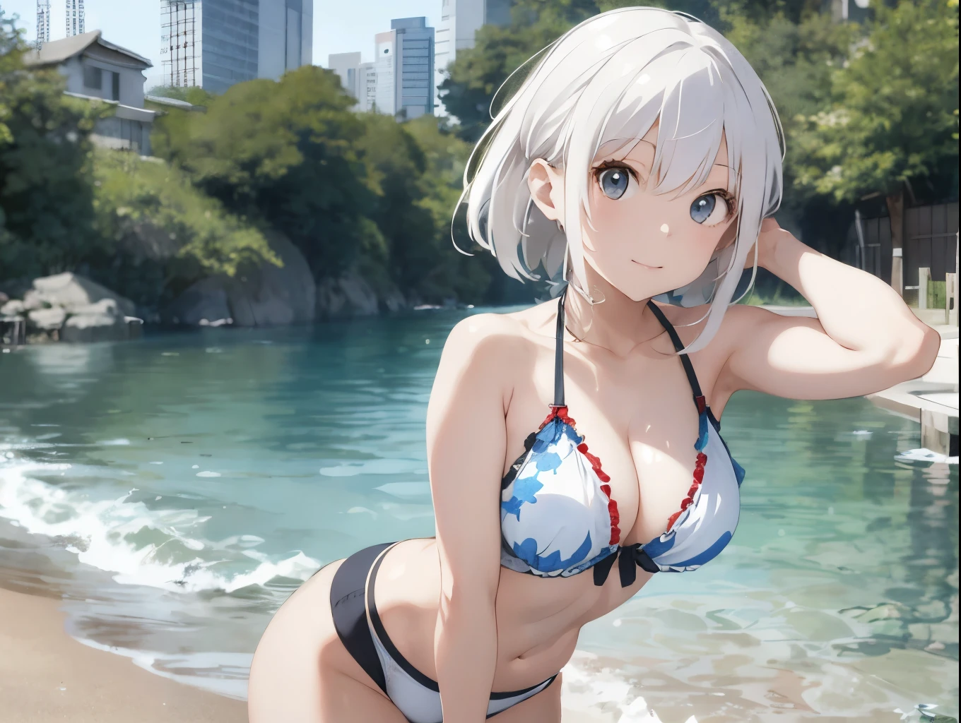 White-haired girl drawn in high resolution Japanese anime style、Woman taking a photo in a bikini, Bikini Model, , A young and cute gravure idol, Posing together in bras, Russian and Japanese mix, sakimichan, Asian woman, Wear a swimsuit, that&#39;that&#39;that&#39;that&#39;that&#39;that&#39;that&#39;that&#39;that&#39;that&#39;that&#39;that&#39;that&#39;that&#39;that&#39;that&#39;that&#39;It&#39;s hot with the shining sun, Japanese Model, Cute Core, sakimichan hdri, Young Gravure Idol, Chubby