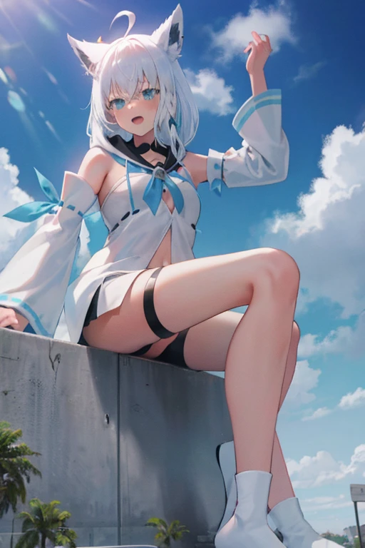 fubuki,GTS,GTS planet,White hair,White Socks,fubuki1