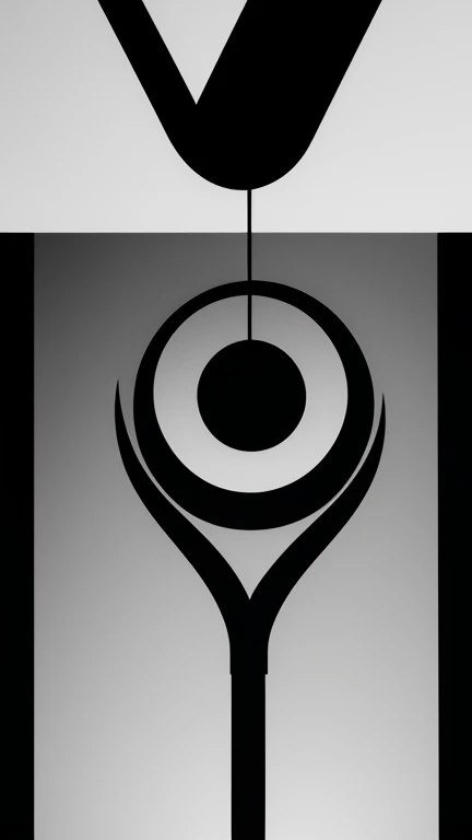 symbols, black and white, simple,