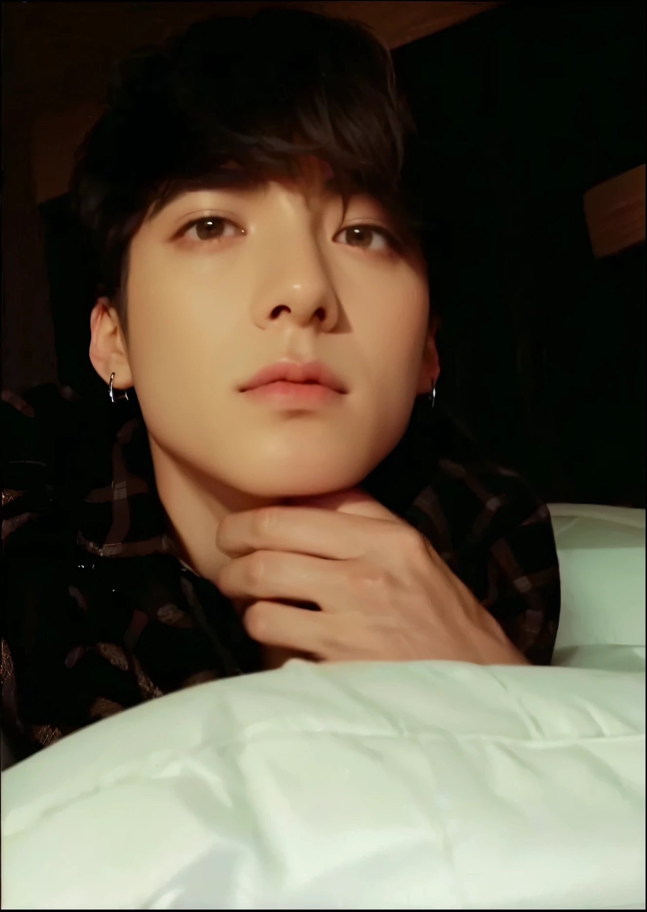 Jungkook do bts cara, ultra HD, fotorrealista