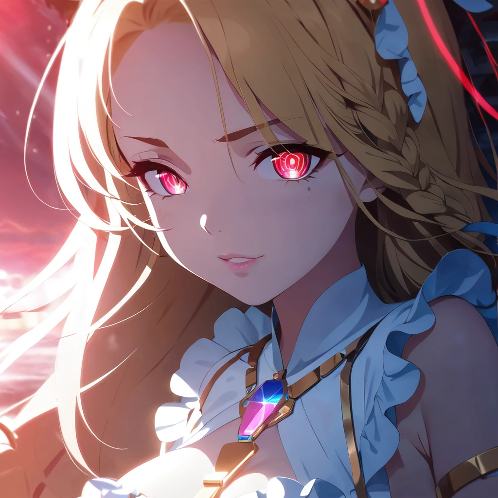 best quality, Super No, Reality, photo of a beautiful woman, 18 years old age years, Delicate face, Black messy fishtail braid, (Delicate porcelain doll,Elaborate clothing with lots of ruffles and ribbons), beach, (Close-up of face), Attractive appearance, Watch the audience in 4K Ultra HD, masterpiece, High Detail, A girl, Cute face, delicate eyes, long hair, Detailed lips, Medium breasts, Lights on clothes, Cyberpunk dress, Neon burning on dress, Neon Breasts, Bare waist, Current Effect, Wires connected to the body，lights on, Wires connected to the head, Wires connected in hand, Wire on breast, 身上的机械lights on, The body is burned by the light, Lights on hair, Magical light effects on the body, Halo effect, Glow effect, Direct - x 2.0 Visuals, High Graphics Night Light, Diffuse Light, Light Reflection, Light Reflection on road, Red lights are everywhere, Neon, Full body capture,16k ultra-fine CG wallpaper, masterpiece, Excellent image quality, Ultra-delicate), (Excellent lighting, Delicate and beautiful), Really smooth skin, Bright face, 18K close-up perfect display, Change, Lovely, Girl wearing delicate hollow shirt and underwear, Lying on the big white bed, Colorful jewel-like eyes.Posture，Full breasts，Golden ratio figure，Perfect body， Ancient mysterious figure, mystical atlantean valkyrie, Mysterious Valkyrie,
