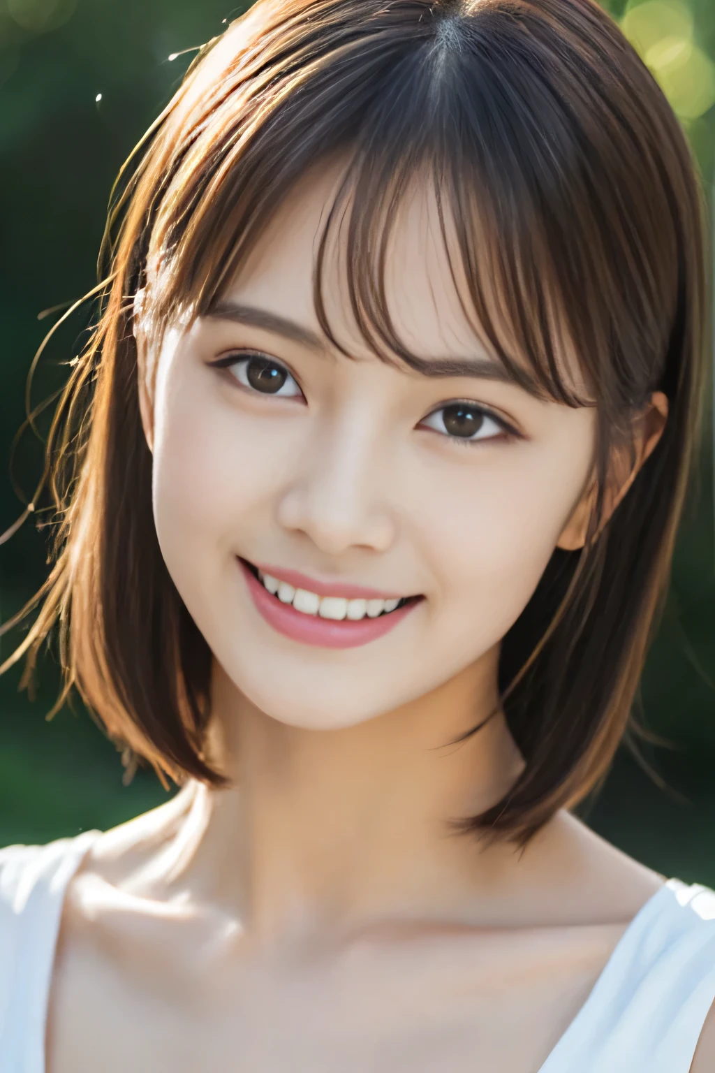 Swimwear、Blonde(8k)、(Realistic、Photorealistic:1.37)、Ultra-detailed、(Highest Detail Skin:1.2)、highest quality、masterpiece、超A high resolution:1.2)、Beautiful Japanese Women、18-year-old、grace、good、Transparent atmosphere、Beautiful Face、Gradient lighting、One Girl、(Realistic:1.4)、(highest quality:1.0)、(超A high resolution:1.0)、(Purelos Face)(Poses that accentuate the chest、bed)、Laughter、Beautiful Abs、Very heavy chest、((Lower Breast))、Realistic skin types、narrow、Perfect Style、Gravure idol pose、shortcut、double eyelid