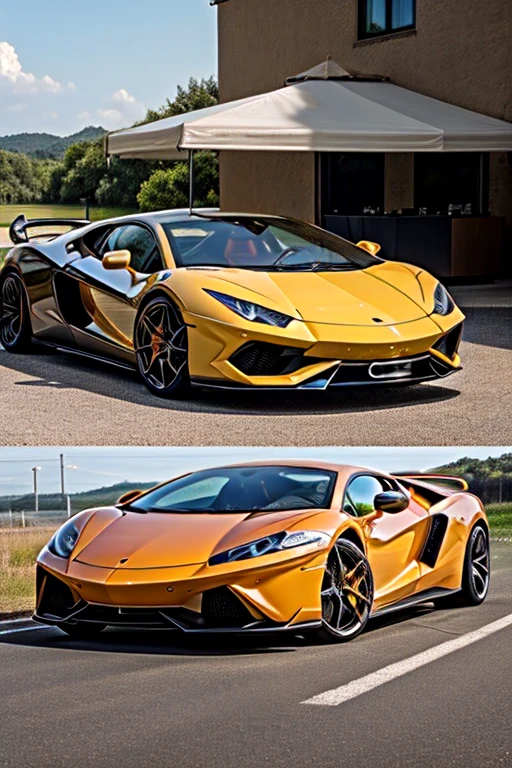 Lamborghini plus Ferrari plus McLaren plus buggati new design supercar